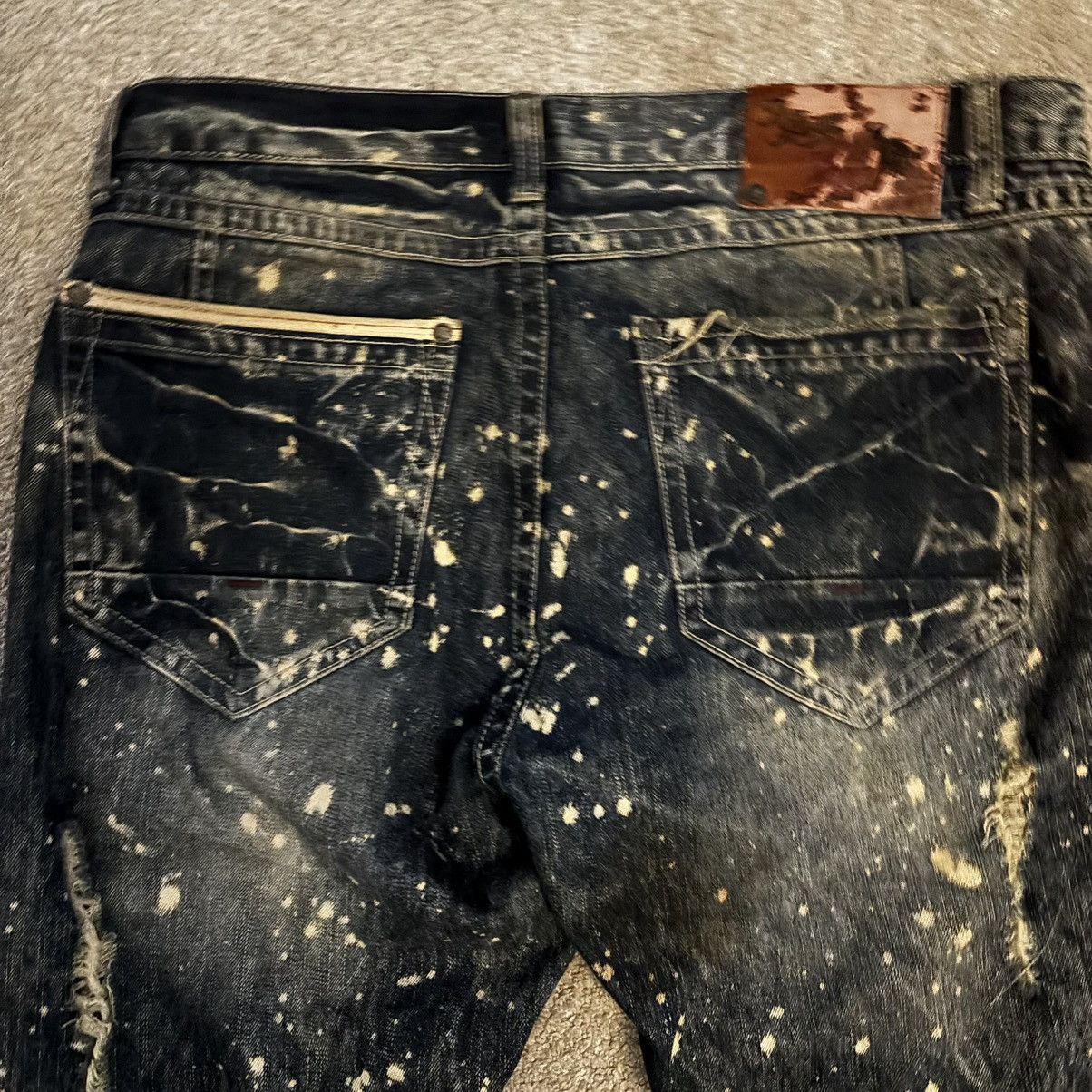 Other Distressed dark wash jeans Size US 38 / EU 54 - 5 Thumbnail