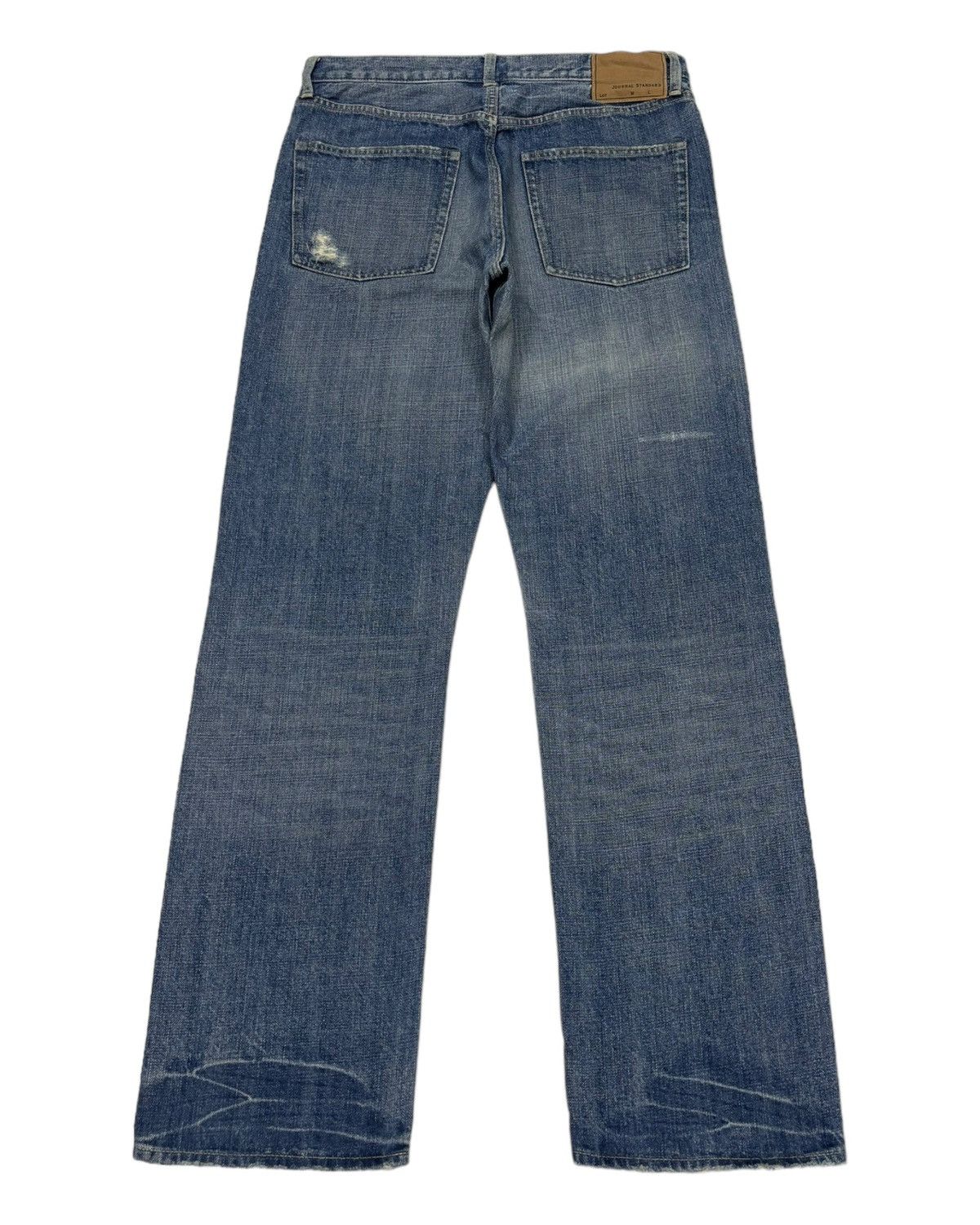 Kapital VINTAGE JOURNAL STANDARD JAPAN DISTRESSED DENIM JEANS Size US 30 / EU 46 - 6 Thumbnail
