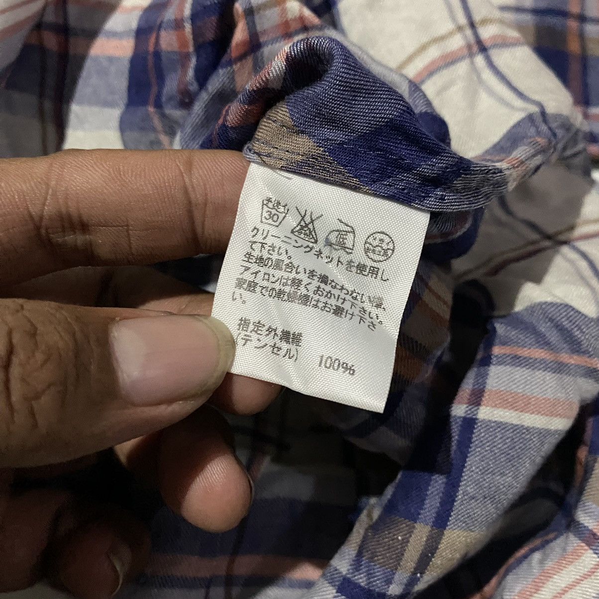 CABANE de ZUCCa × Issey Miyake × Zucca Zucca Plaid Unique Shirt Size US M / EU 48-50 / 2 - 11 Thumbnail
