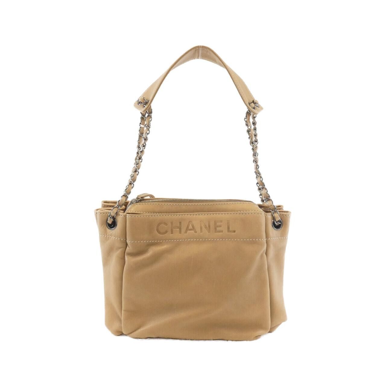 Chanel Chanel Lambskin Shoulder Bag Leather Shoulder Bag DUTY FREE for USA