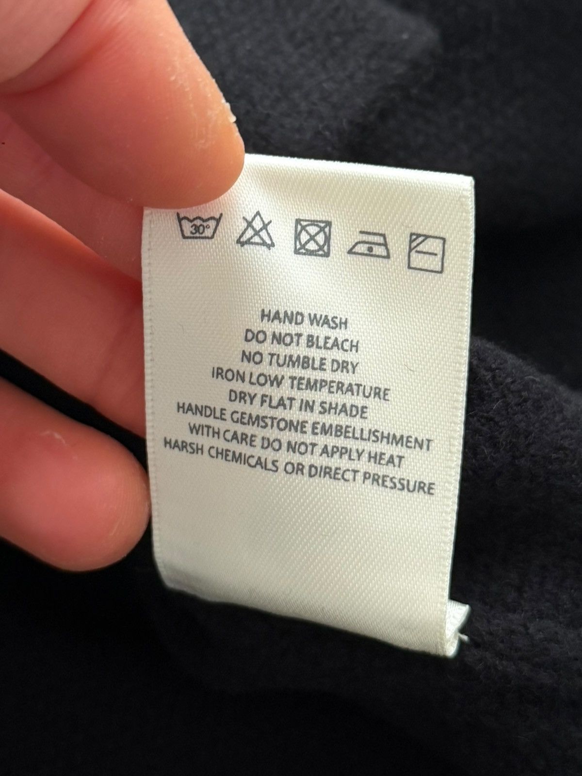 God's True Cashmere $3,000 x Yohji Wildside Cashmere Western Shirt Size US M / EU 48-50 / 2 - 13 Thumbnail