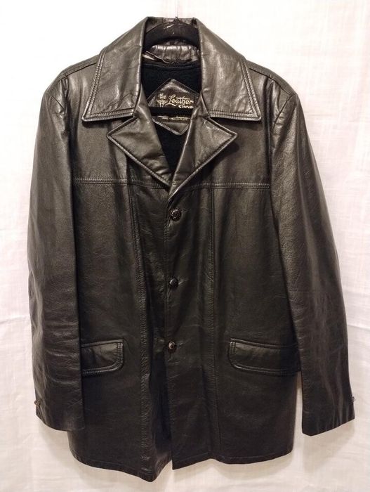 Sears Vintage Mod 100% Leather Jacket | Grailed