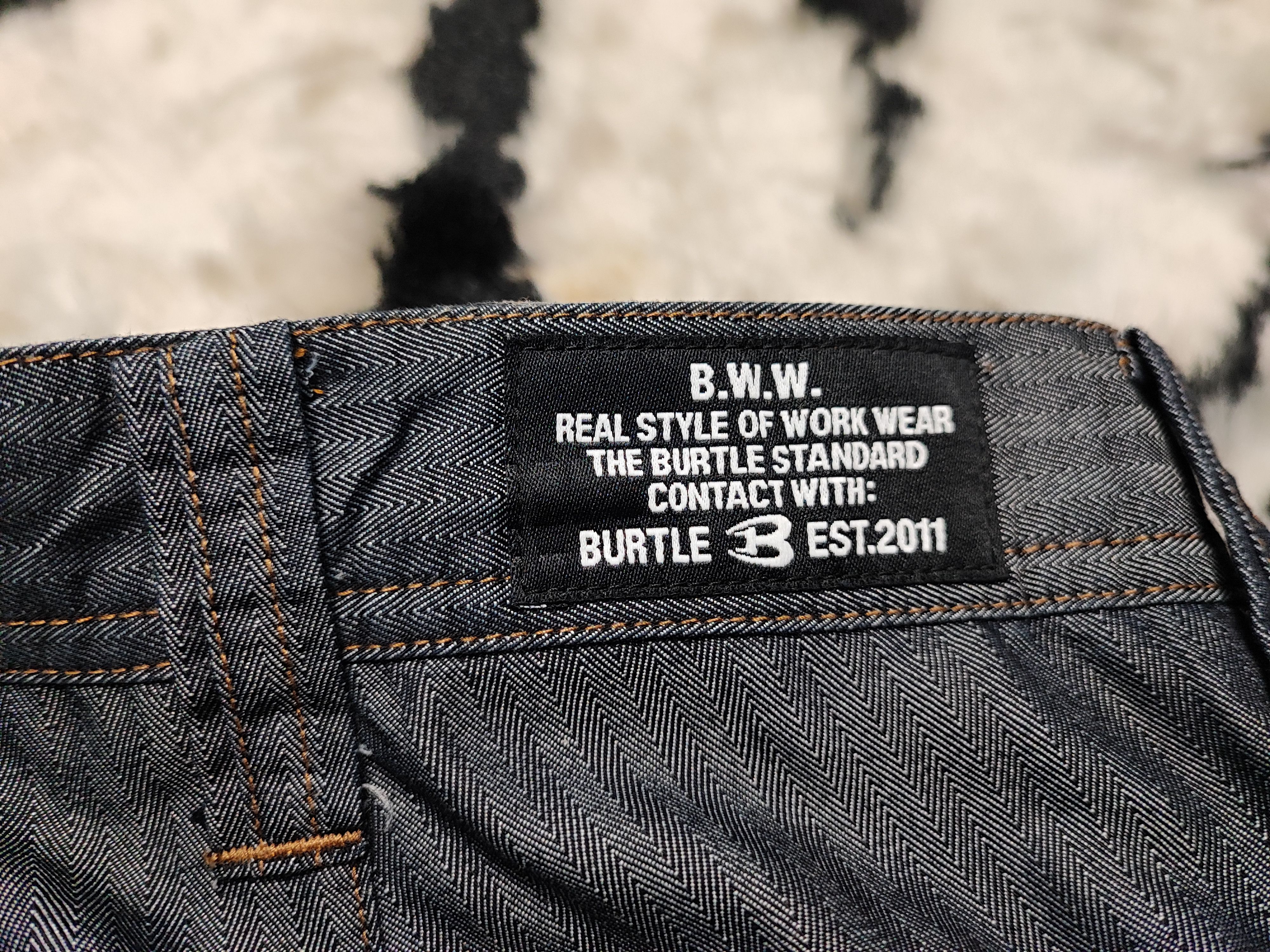 Japanese Brand Workwear Cargo Pants Hickory Japan by Burtle Size US 30 / EU 46 - 11 Thumbnail