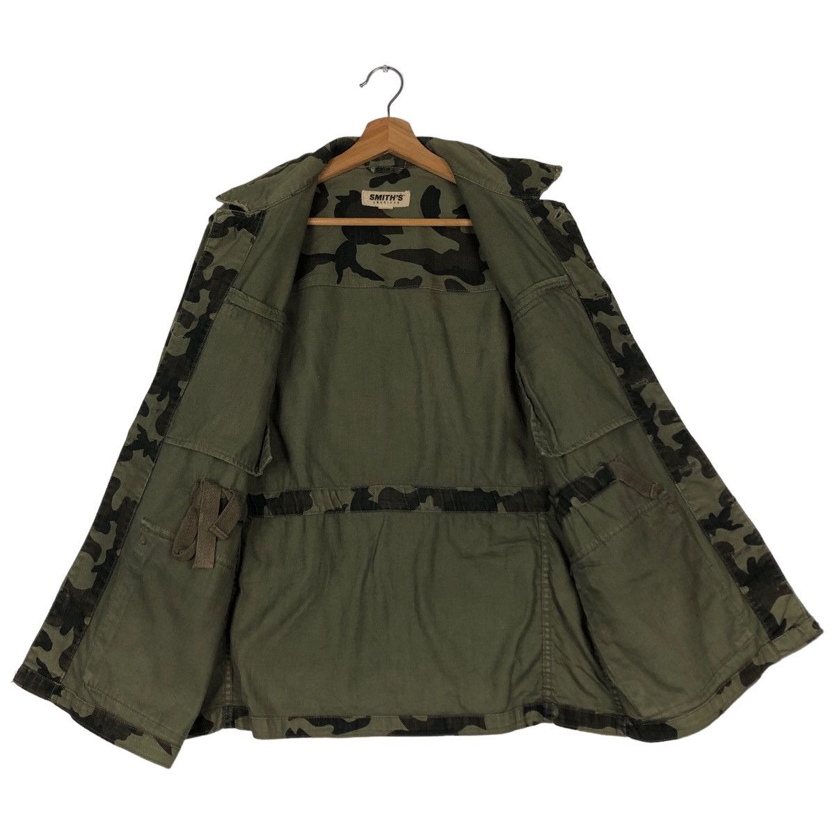 Japanese Brand 🔥Vintage Smith’s American Camouflage Chore Jacket Military Size US M / EU 48-50 / 2 - 13 Thumbnail