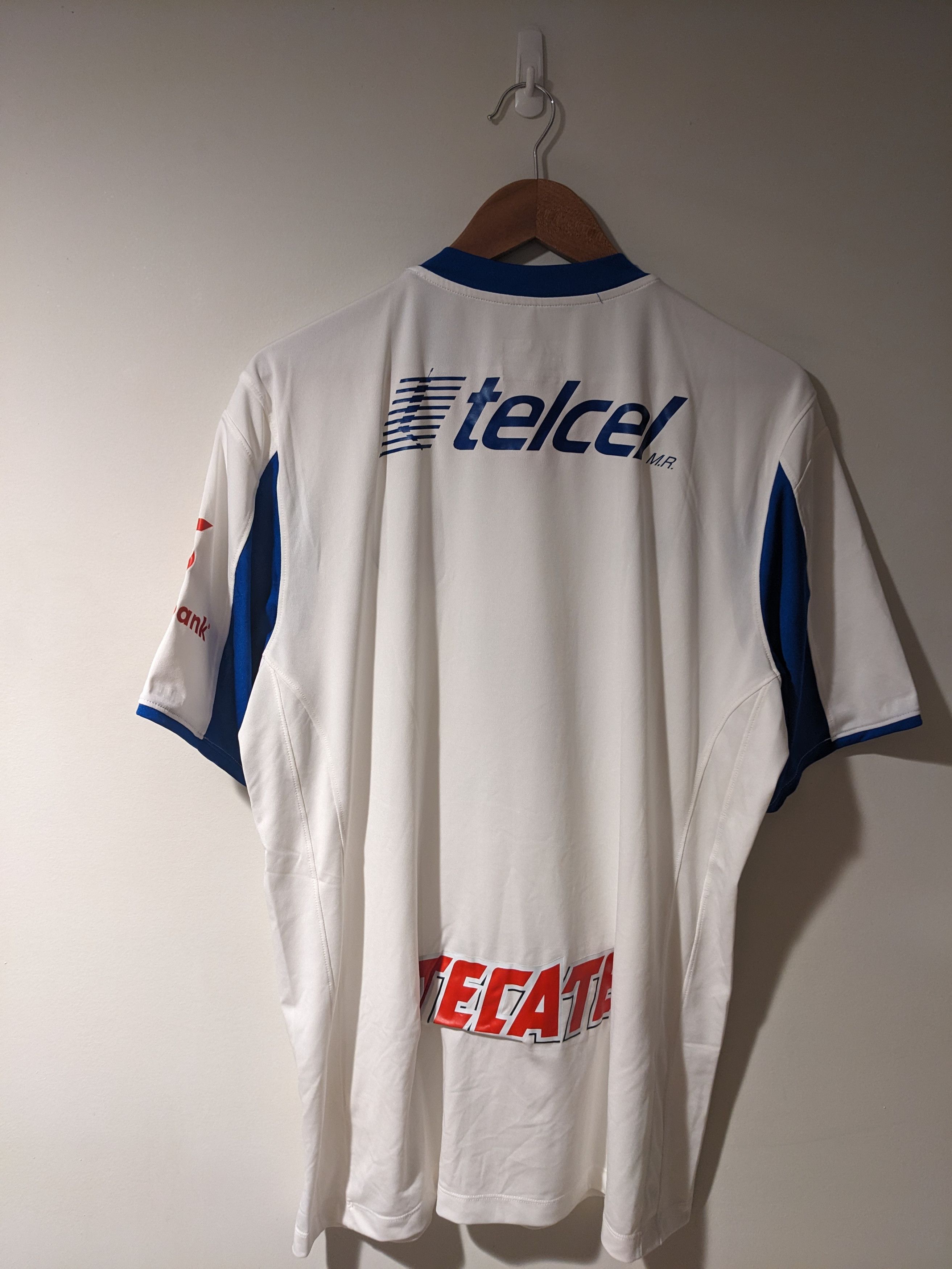 Vintage 2014 Cemento Cruz Azul Mexico Deportivo Futbol Jersey Size US L / EU 52-54 / 3 - 8 Thumbnail