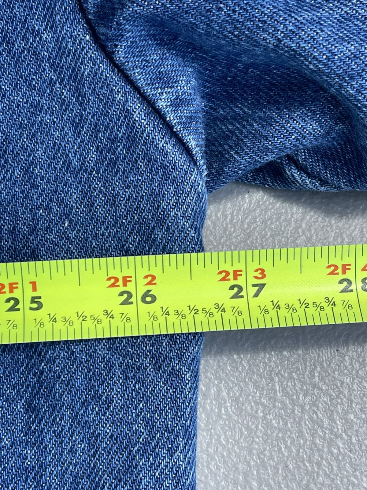 Designer × Vintage Vintage Stand Collar Blanket Lined Denim Jacket Size XL Size US XL / EU 56 / 4 - 6 Thumbnail