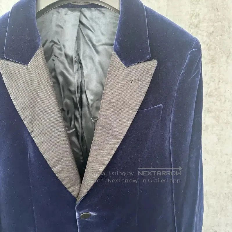 Alexander McQueen Alexander McQueen Men's Navy Cotton Jacket . Size US M / EU 48-50 / 2 - 2 Thumbnail