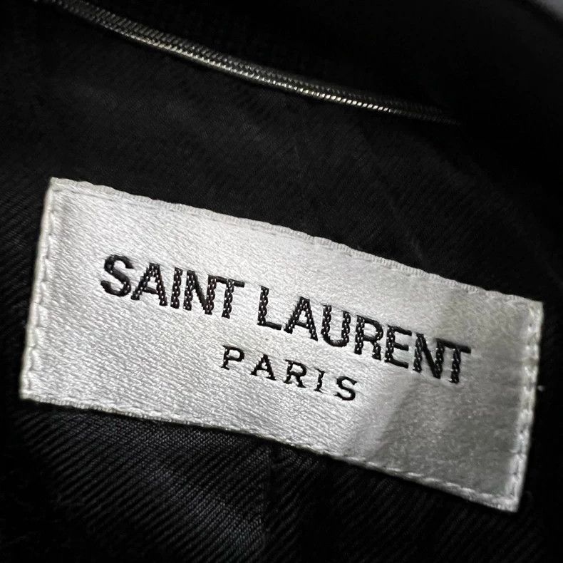 Saint Laurent Paris Saint Laurent ParisColor-block leather-block Teddy jacket Size US M / EU 48-50 / 2 - 4 Thumbnail