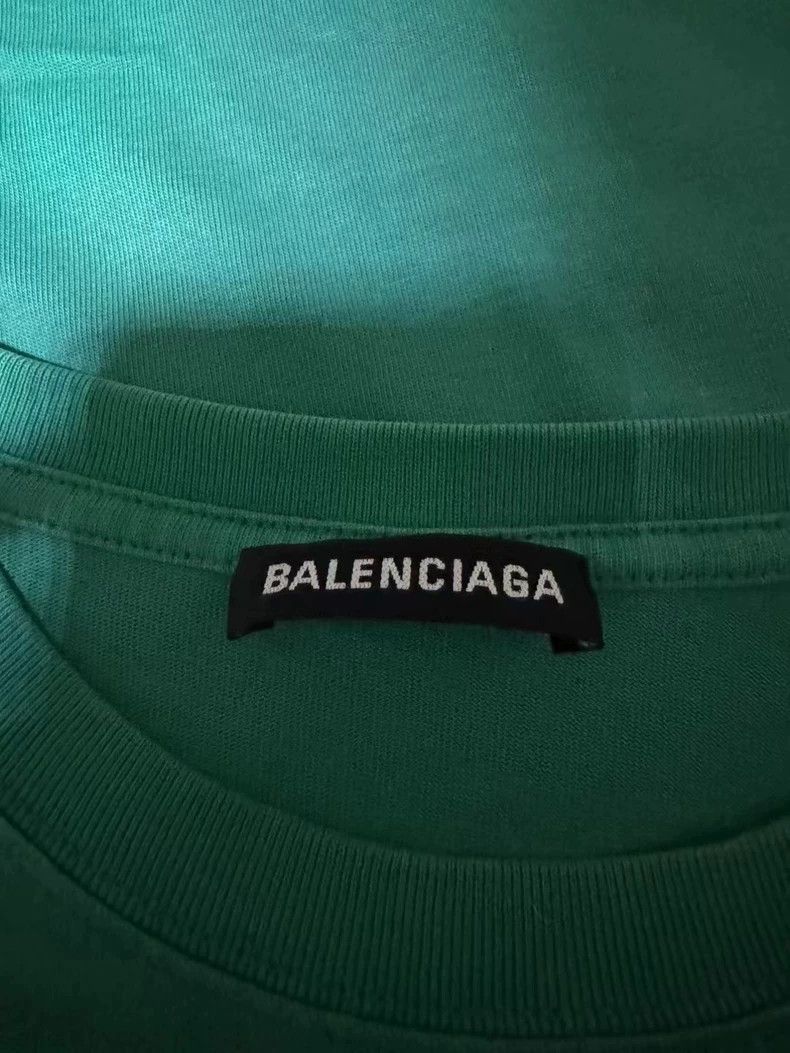 Balenciaga Balenciaga Lake green cola short sleeve Size US L / EU 52-54 / 3 - 3 Thumbnail