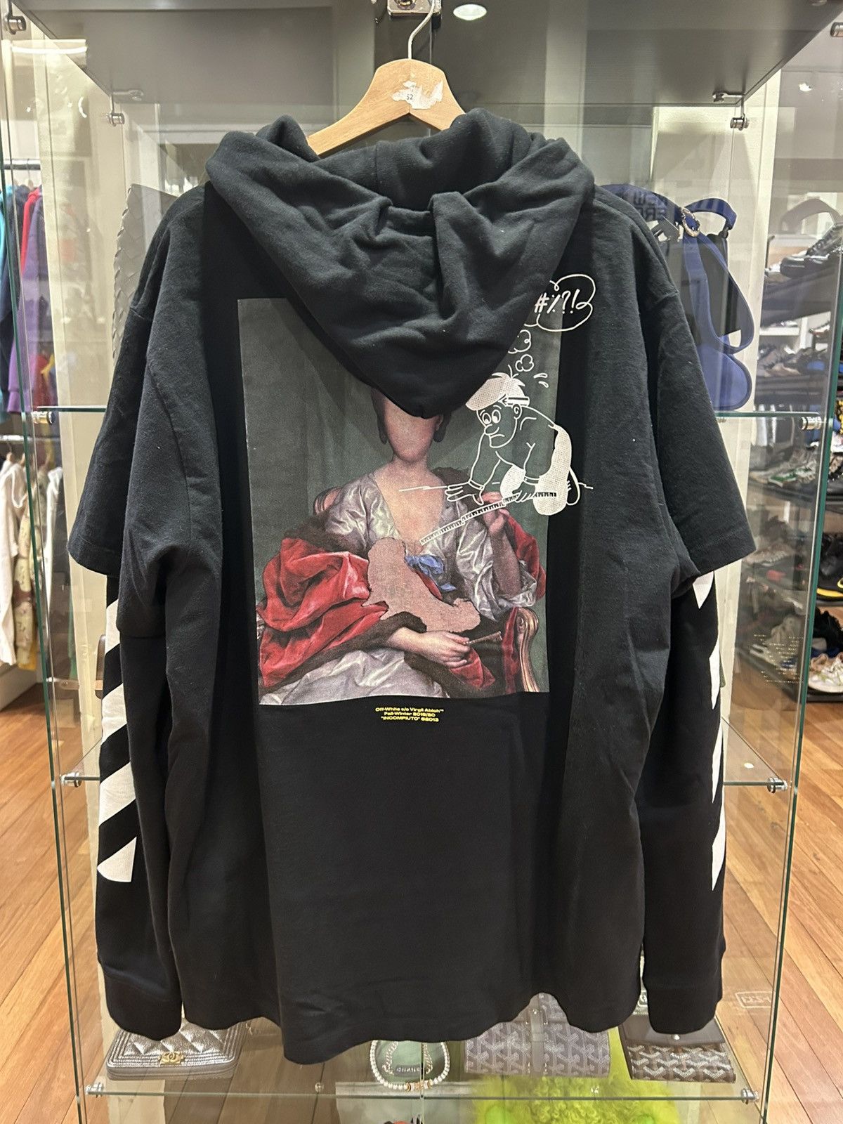 Off-White Off-White Diag Mariana De Silva Hoodie Size US XL / EU 56 / 4 - 2 Thumbnail
