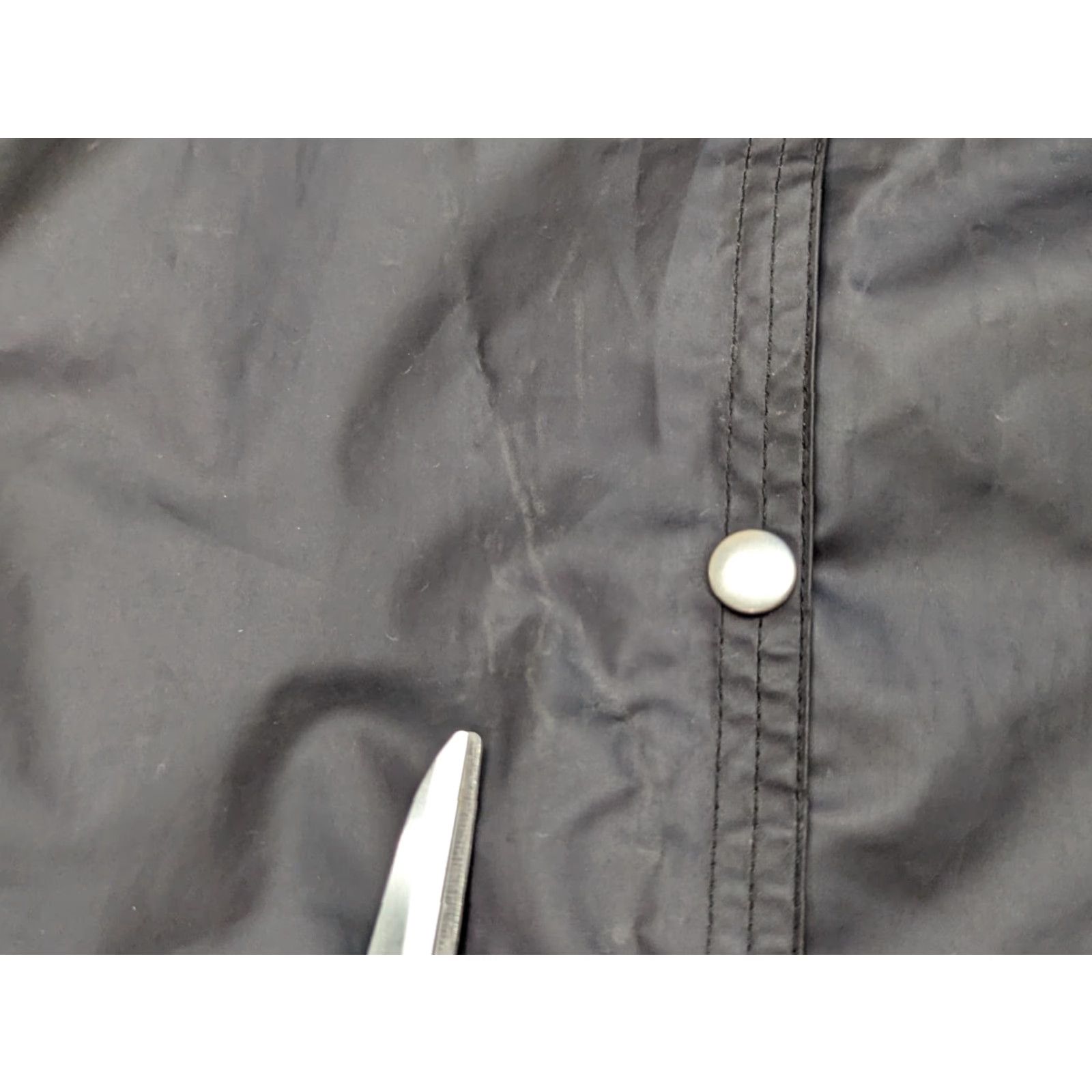 Ilse Jacobsen Ilse Jacobsen Hornbaek Womens Raincoat Coat Long Hooded Full Zip Black Rubbercoated Jacket Size M / US 6-8 / IT 42-44 - 6 Thumbnail