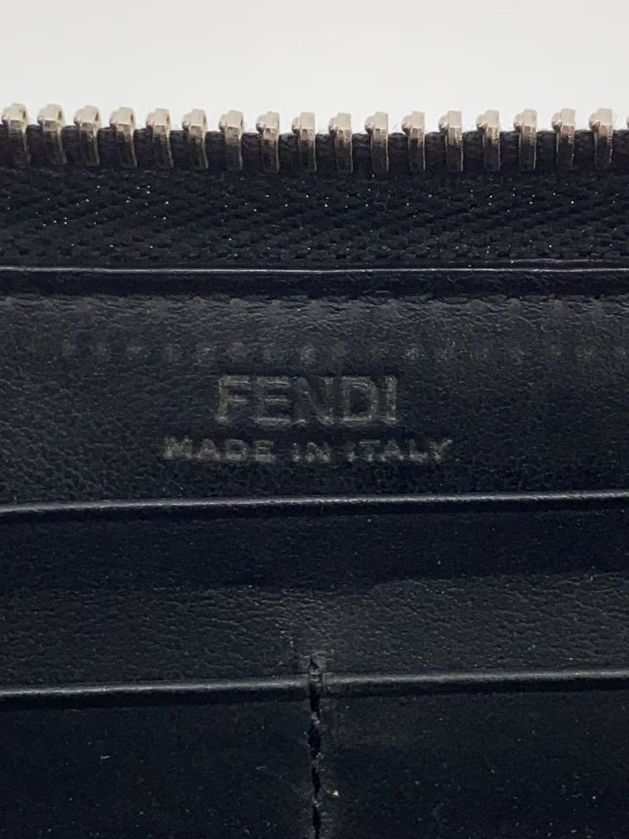 Fendi Fendi Leather Long Wallet Black Size ONE SIZE - 3 Thumbnail