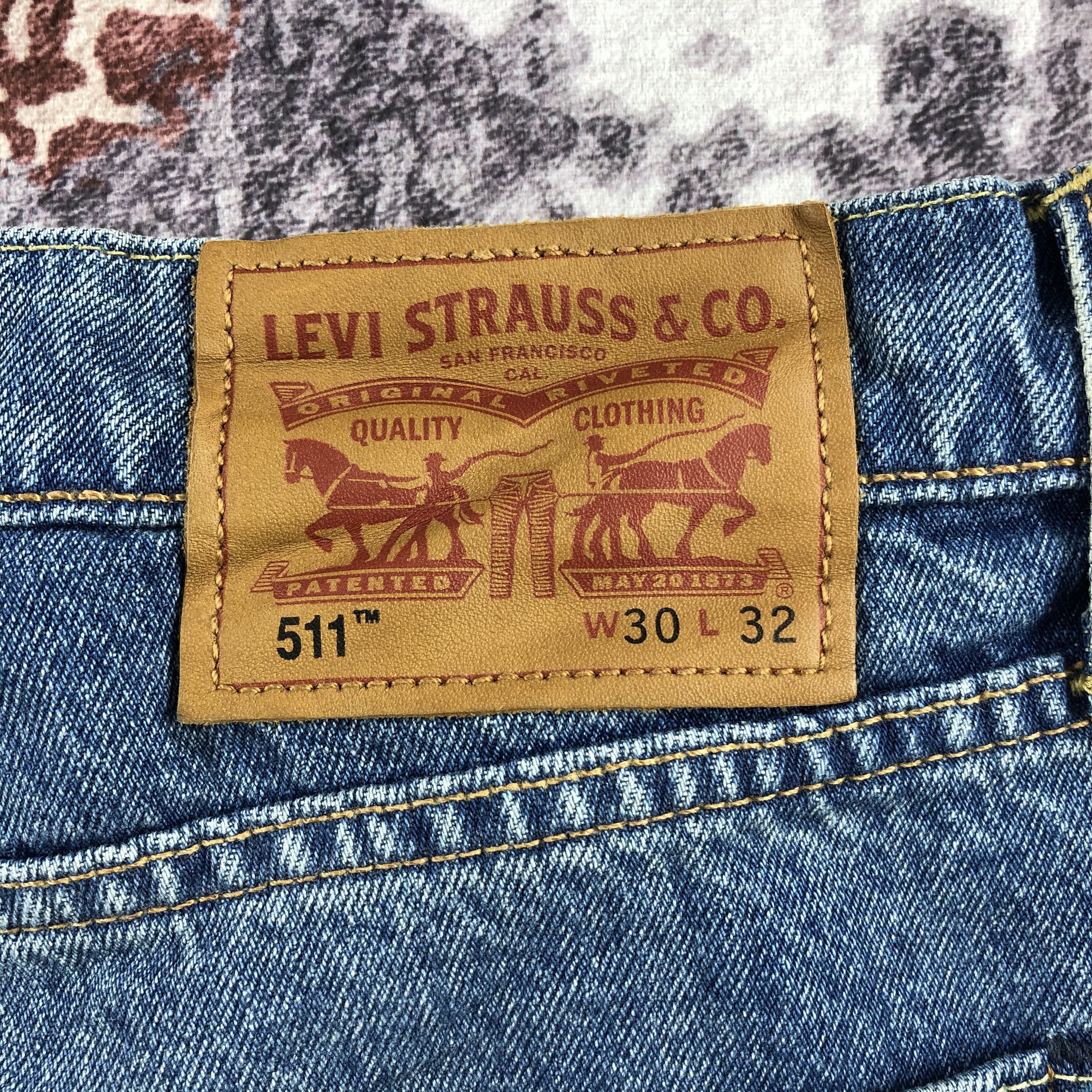Levi's × Vintage Vintage Blue Wash Levis 511 Jeans-JM2159 Size US 31 - 5 Thumbnail