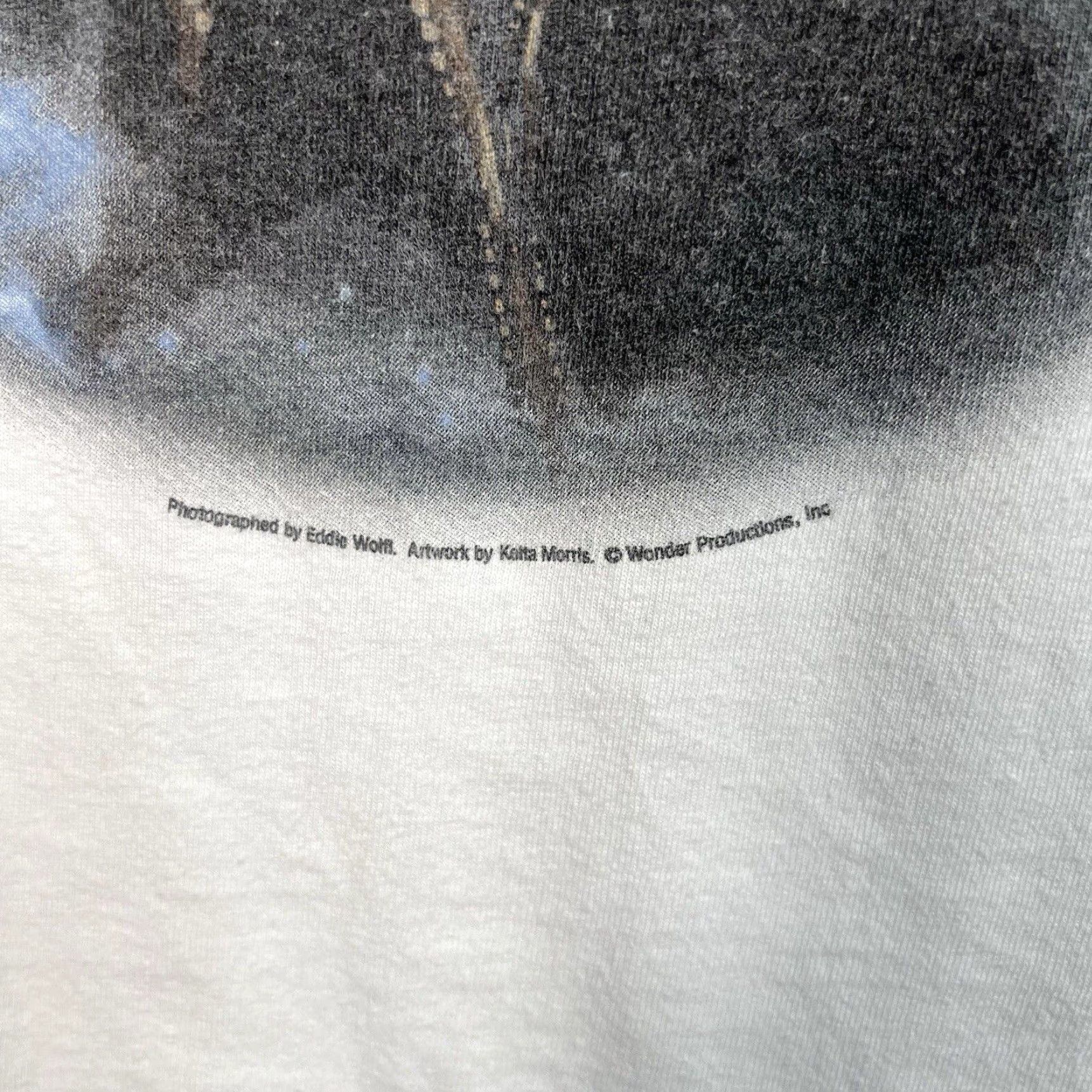 Gildan VINTAGE Stevie Wonder Graphic Tee White Adult XL 2000s Cotton Sportswear Mens Size US XL / EU 56 / 4 - 5 Thumbnail