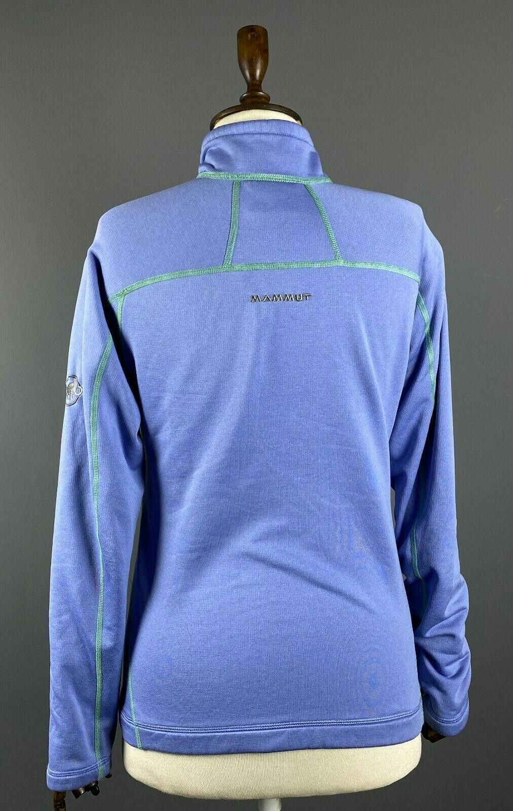 Mammut Mammut Swiss Design Blue High Neck Full Zip Sweater Size M Size M / US 6-8 / IT 42-44 - 6 Thumbnail