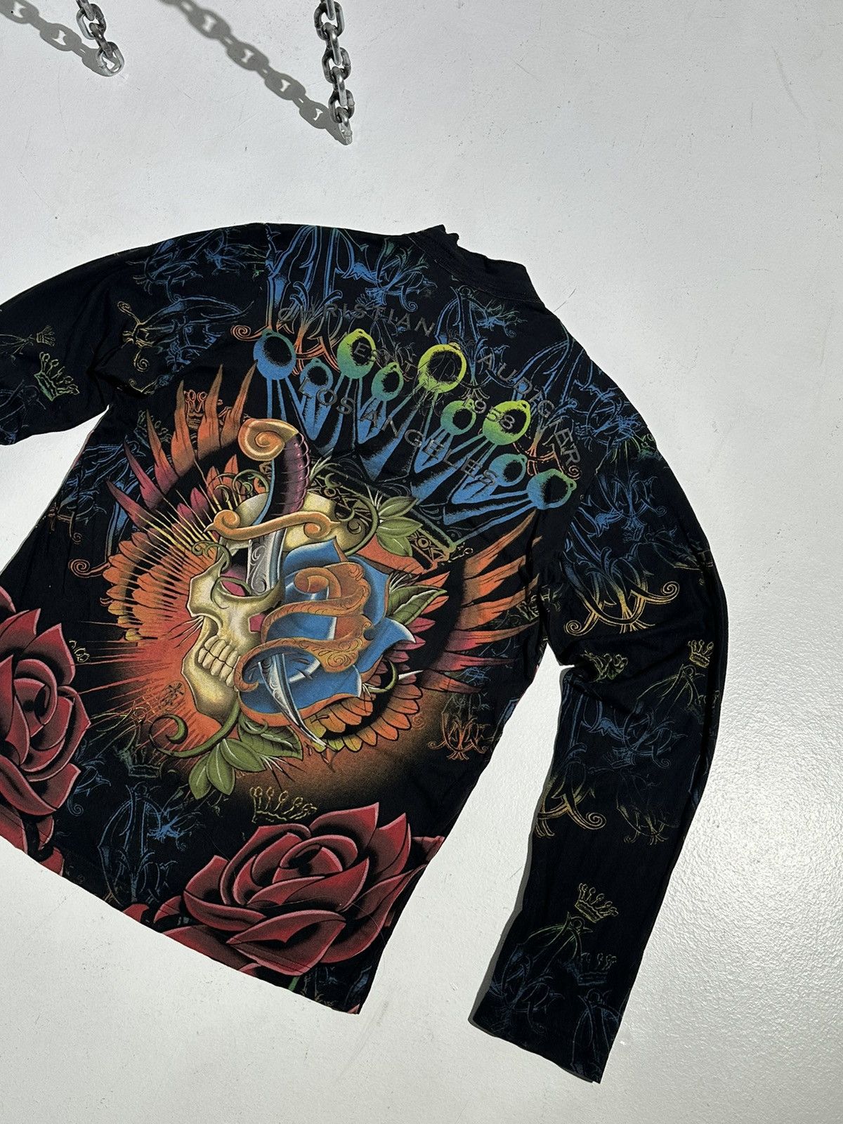 Christian Audigier Christian audigier long sleeve tshirt Size US XL / EU 56 / 4 - 6 Thumbnail