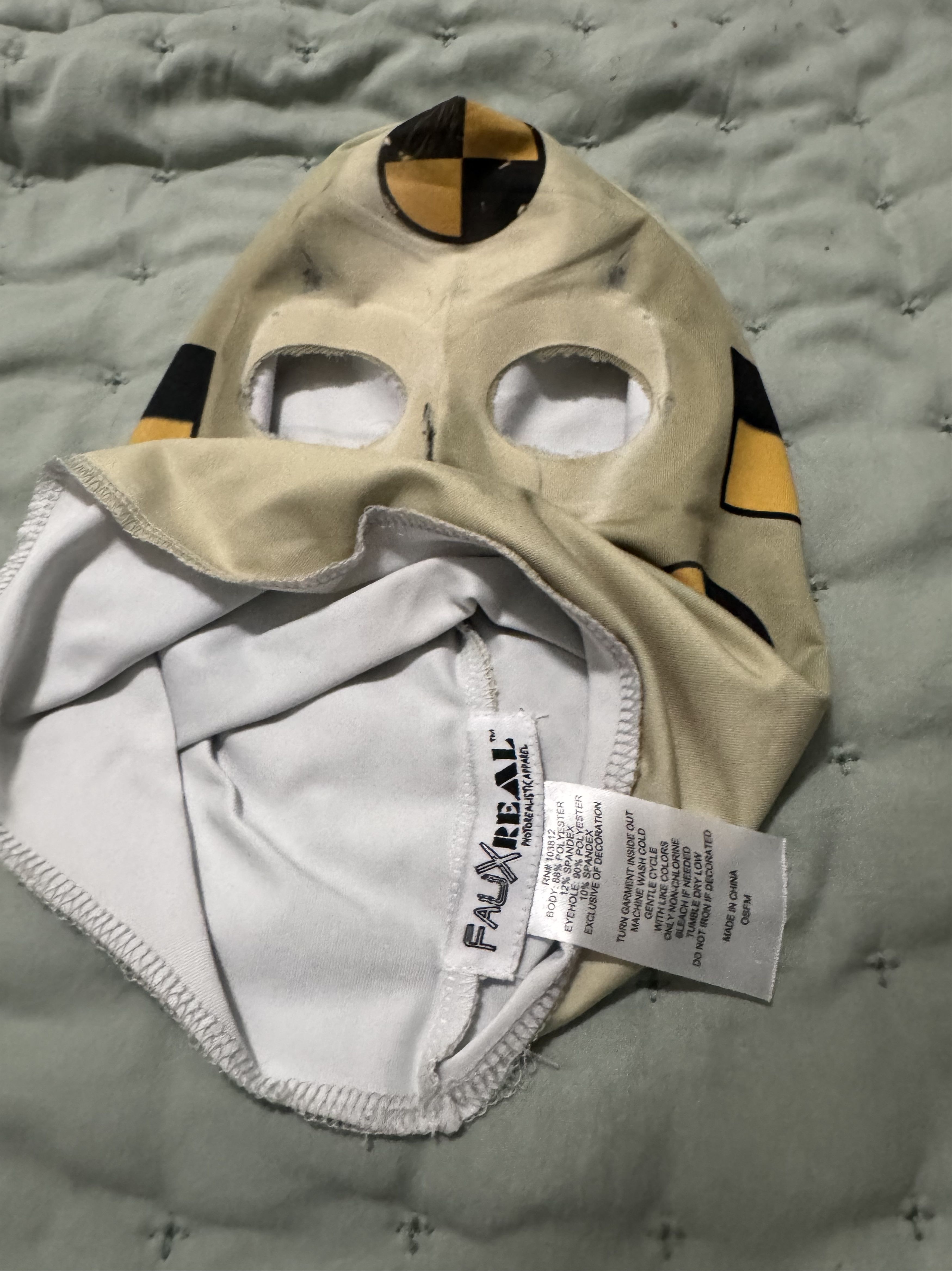 AWGE AWGE Crash Dummy Mask Size ONE SIZE - 4 Thumbnail