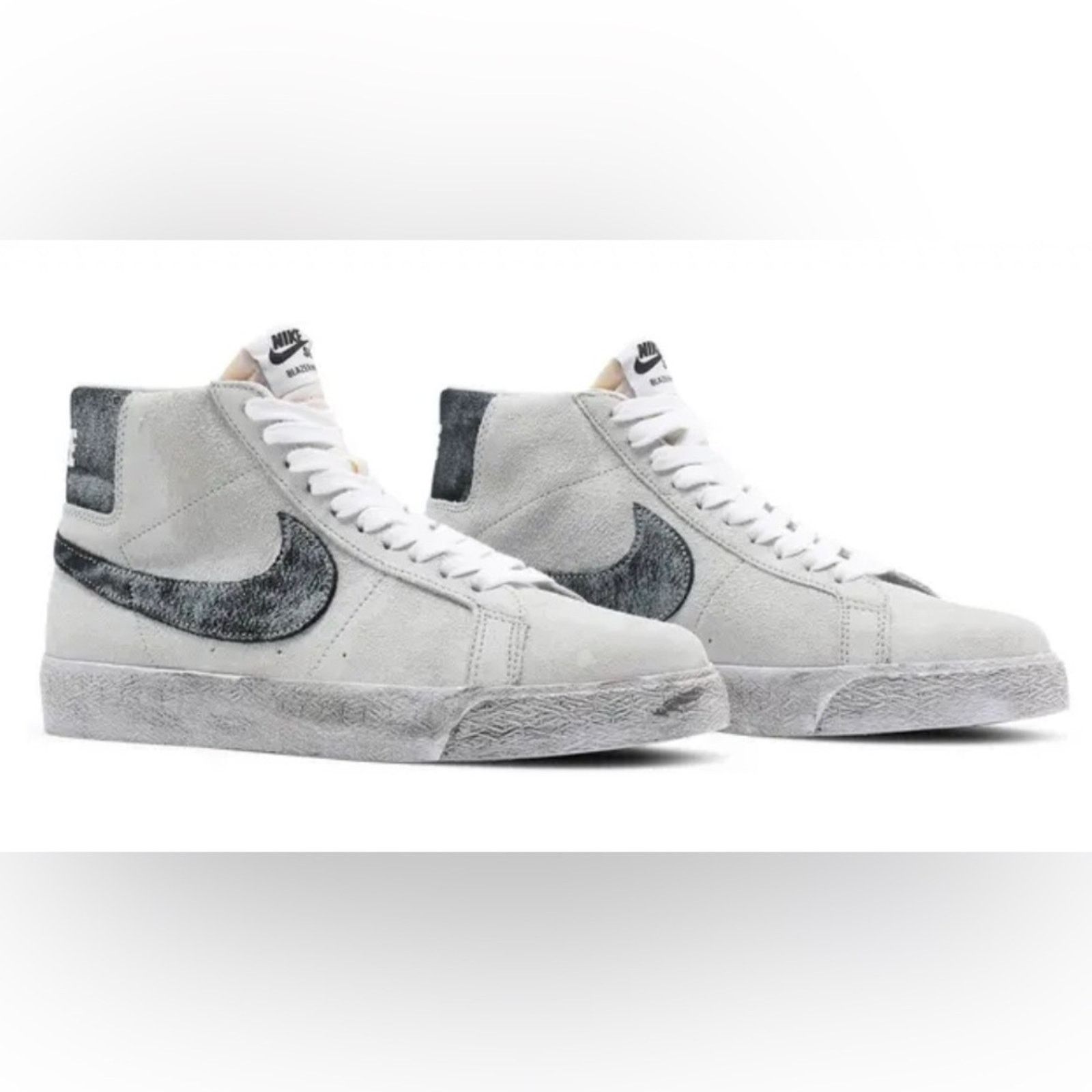 Nike Nike Zoom Blazer Mid Premium SB Faded Pack Grey Fog Black Size US 9.5 / IT 39.5 - 1 Thumbnail