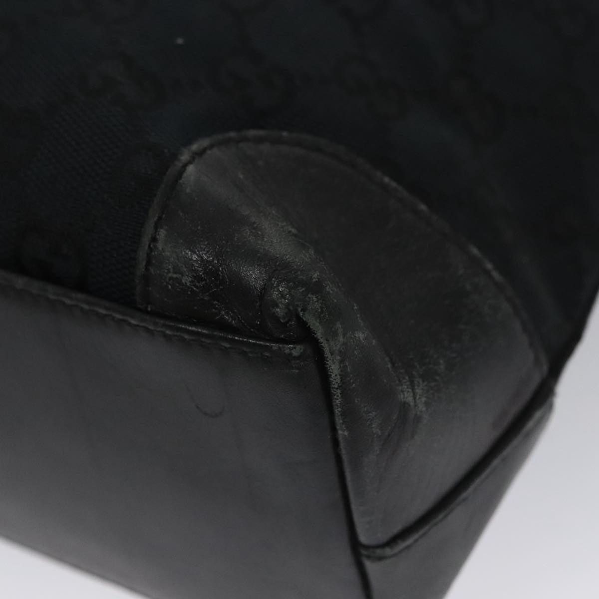 Gucci GUCCI GG Canvas Hand Bag Black Size ONE SIZE - 12 Thumbnail