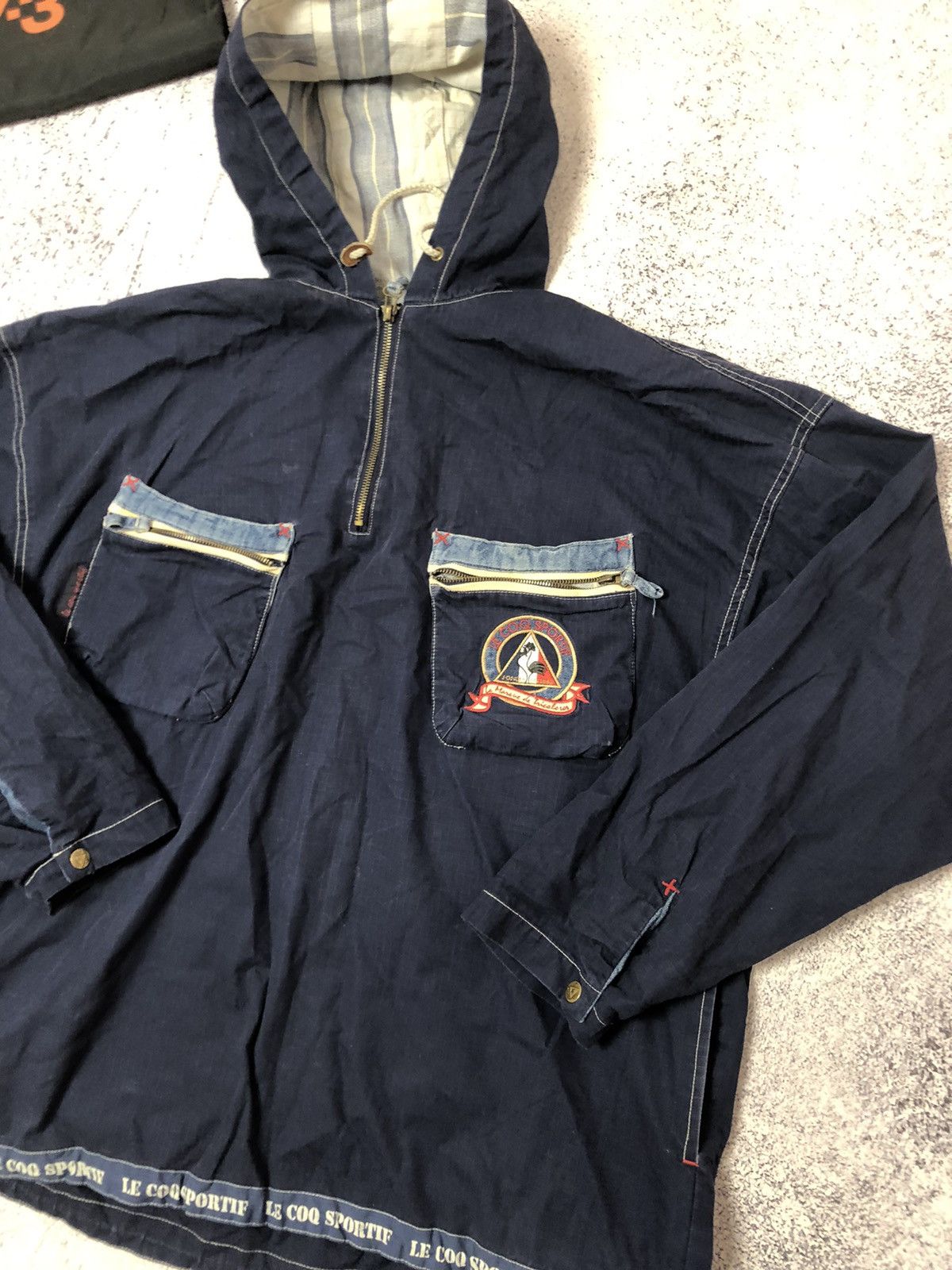 Le Coq Sportif × Vintage Vintage men’s jacket LE COQ SPORTIE SIZE M retro Size US M / EU 48-50 / 2 - 2 Thumbnail