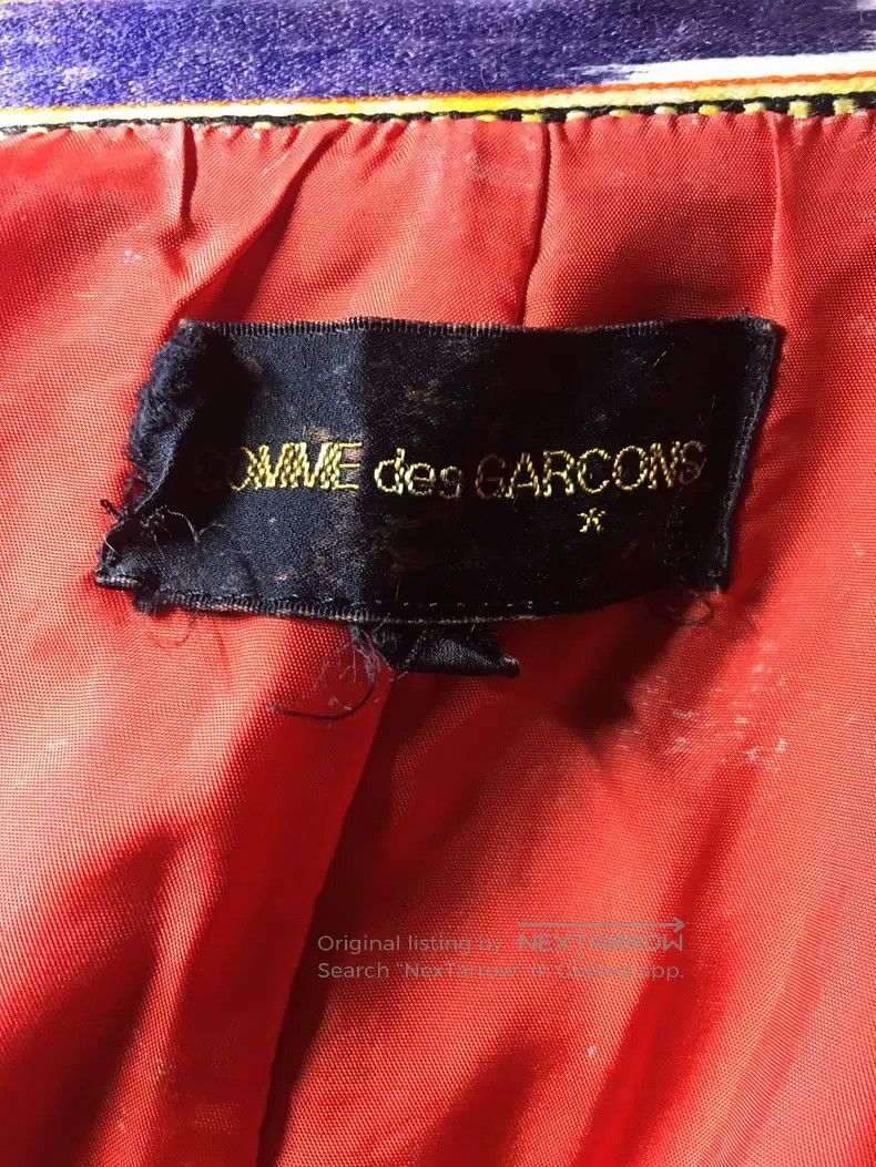 Comme des Garcons Comme Des Garcons Early Ethnic Style White Vertical Stripe Size S / US 4 / IT 40 - 7 Thumbnail