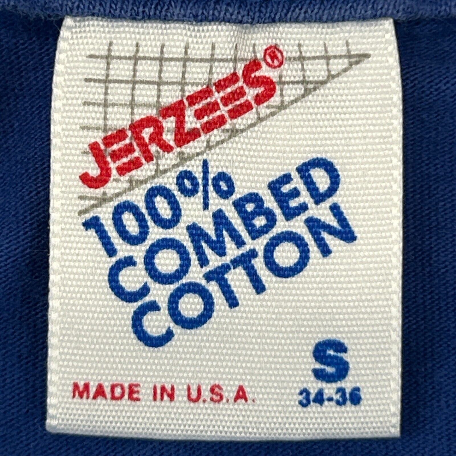 Jerzees Vintage 90s KB Systems T Shirt Drag Auto Racing Blue S Size US S / EU 44-46 / 1 - 7 Thumbnail