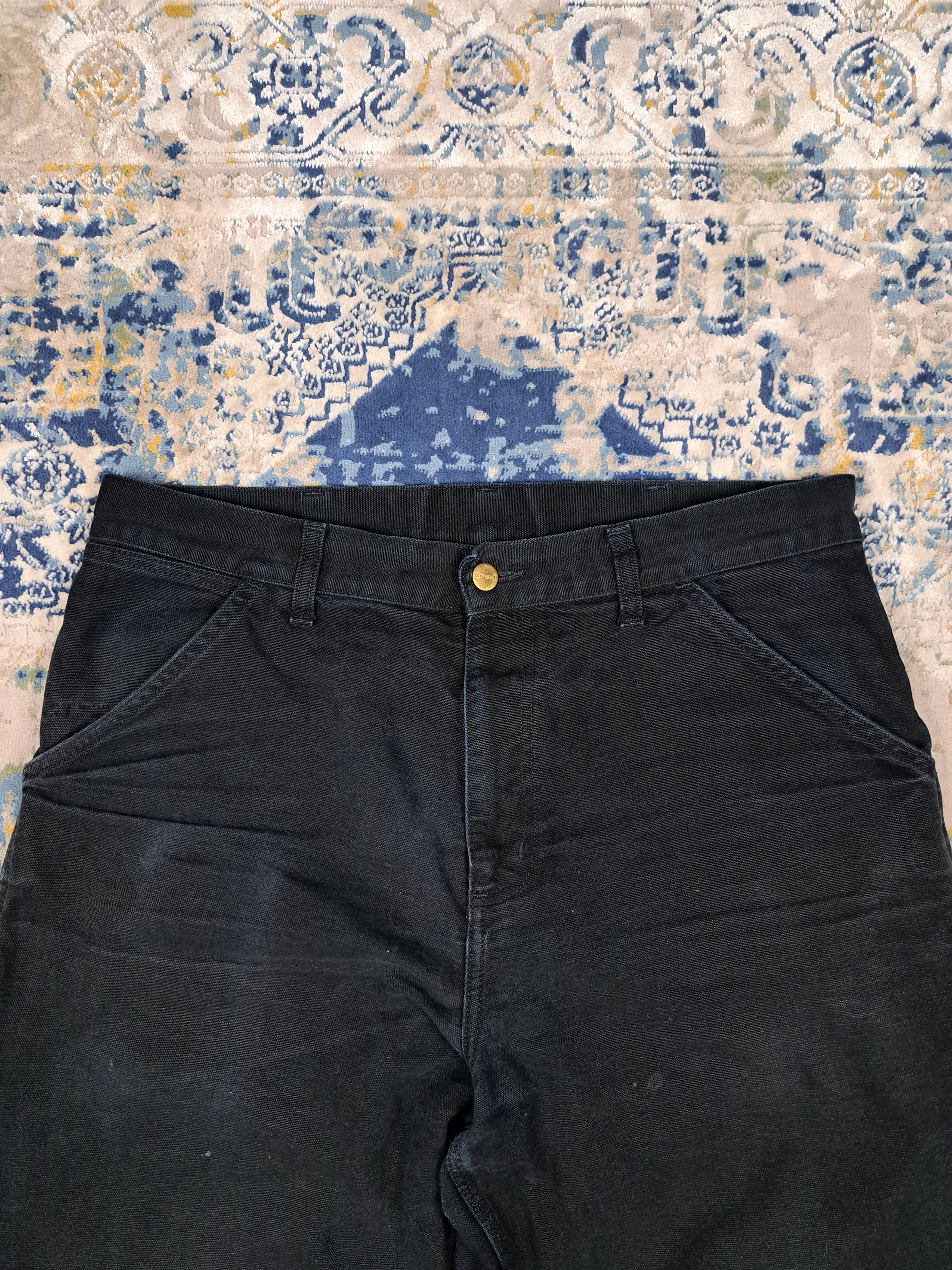 Carhartt Carhartt Heavy Canvas Single Knee Pants Carpenter Workwear Size US 33 - 7 Thumbnail