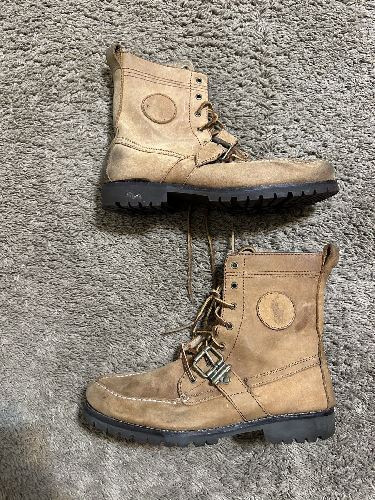 Polo Ralph Lauren × Vintage Vintage Polo Ralph Lauren boots 00s size 10.5 Size US 10.5 / EU 43-44 - 8 Thumbnail