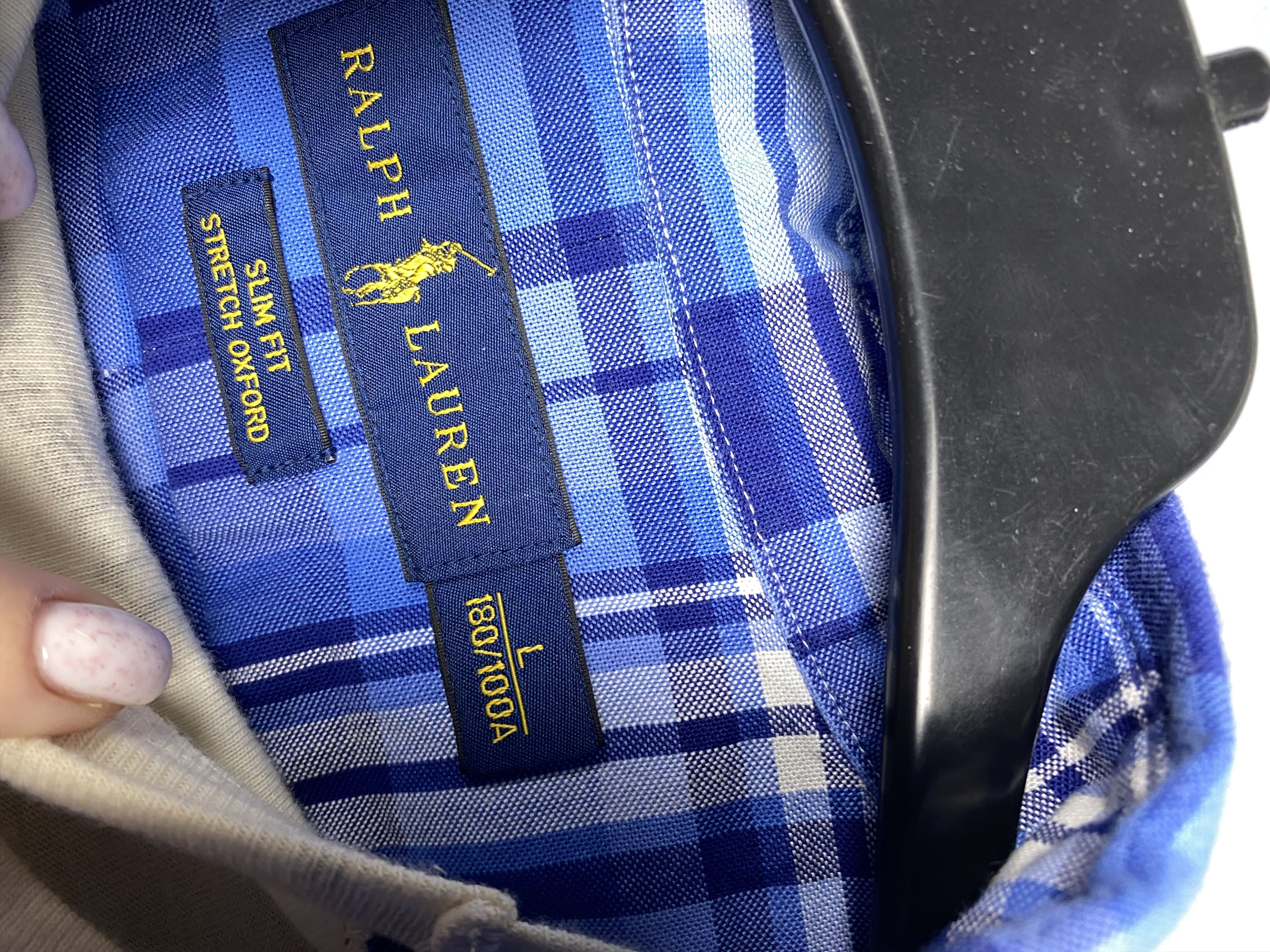 Polo Ralph Lauren Polo Ralph Lauren Vintage Oxford Mens Plaid Shirt Y2K Size US L / EU 52-54 / 3 - 4 Thumbnail
