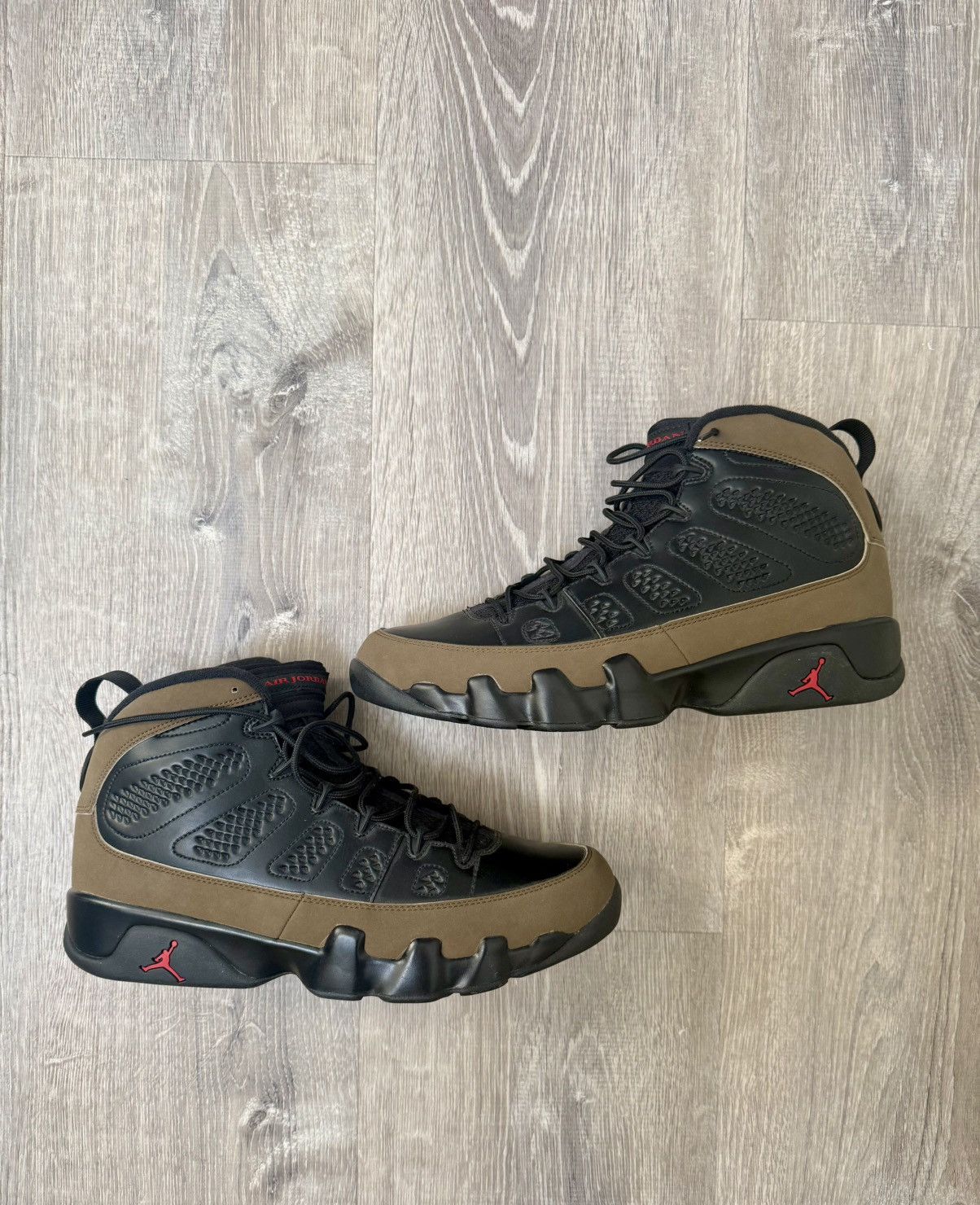 Jordan Brand Air Jordan 9 Olive Size US 10.5 / EU 43-44 - 4 Thumbnail