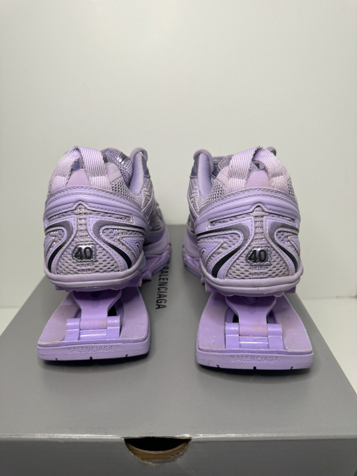 Balenciaga Balenciaga X-Pander Lilac Women Sneakers Sz 10 Size US 10 / IT 40 - 4 Thumbnail