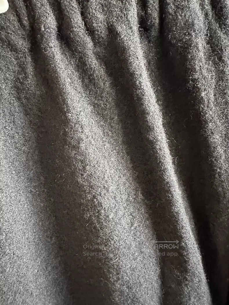 Comme des Garcons Comme des Garcons size S Thick wool felt balloon pants Size 23" - 4 Thumbnail