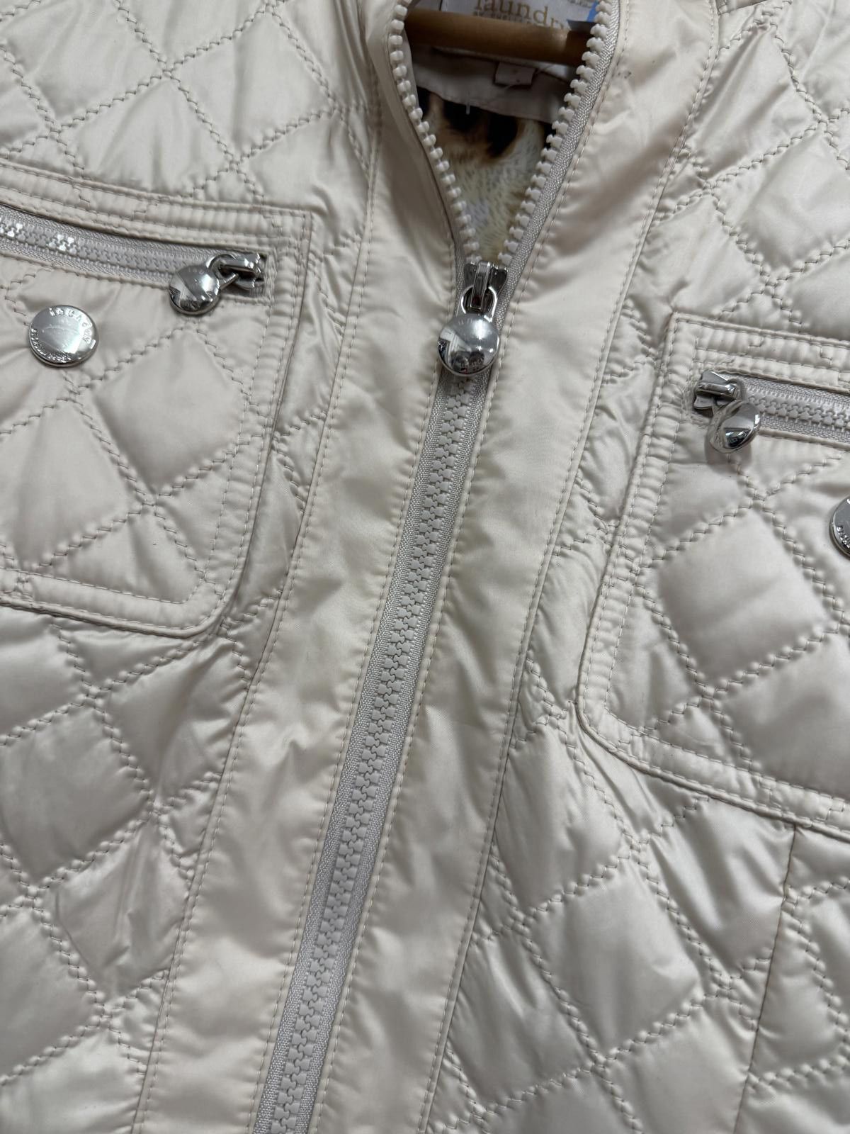 Other Laundry by Shelli Segal Quilted Beige Jacket Size S Size S / US 4 / IT 40 - 3 Thumbnail