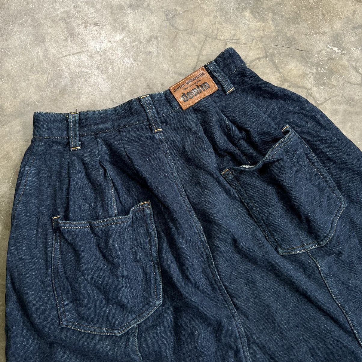 Junya Watanabe Vintage Comme des Garcons Crotch Denim Pants Size US 27 - 4 Thumbnail