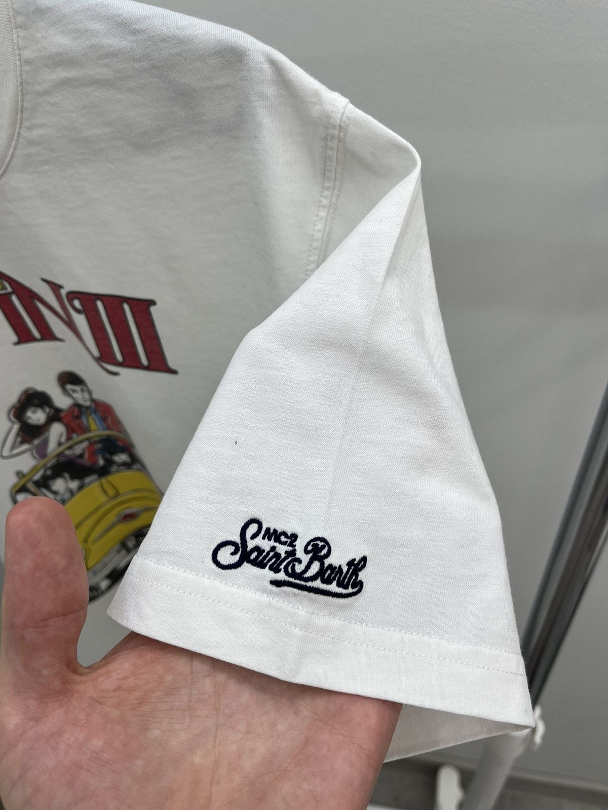 MC2 Saint Barth MC2 Saint Barth Lupin 3 Logo Cotton Tee T-shirt Size US M / EU 48-50 / 2 - 5 Thumbnail