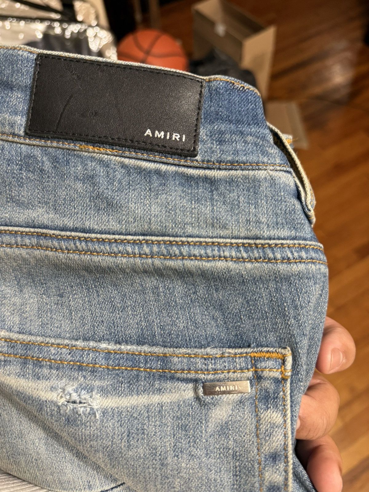 Amiri Amiri Camo Bones Jeans Mx1 Size 38 Size US 38 / EU 54 - 9 Thumbnail