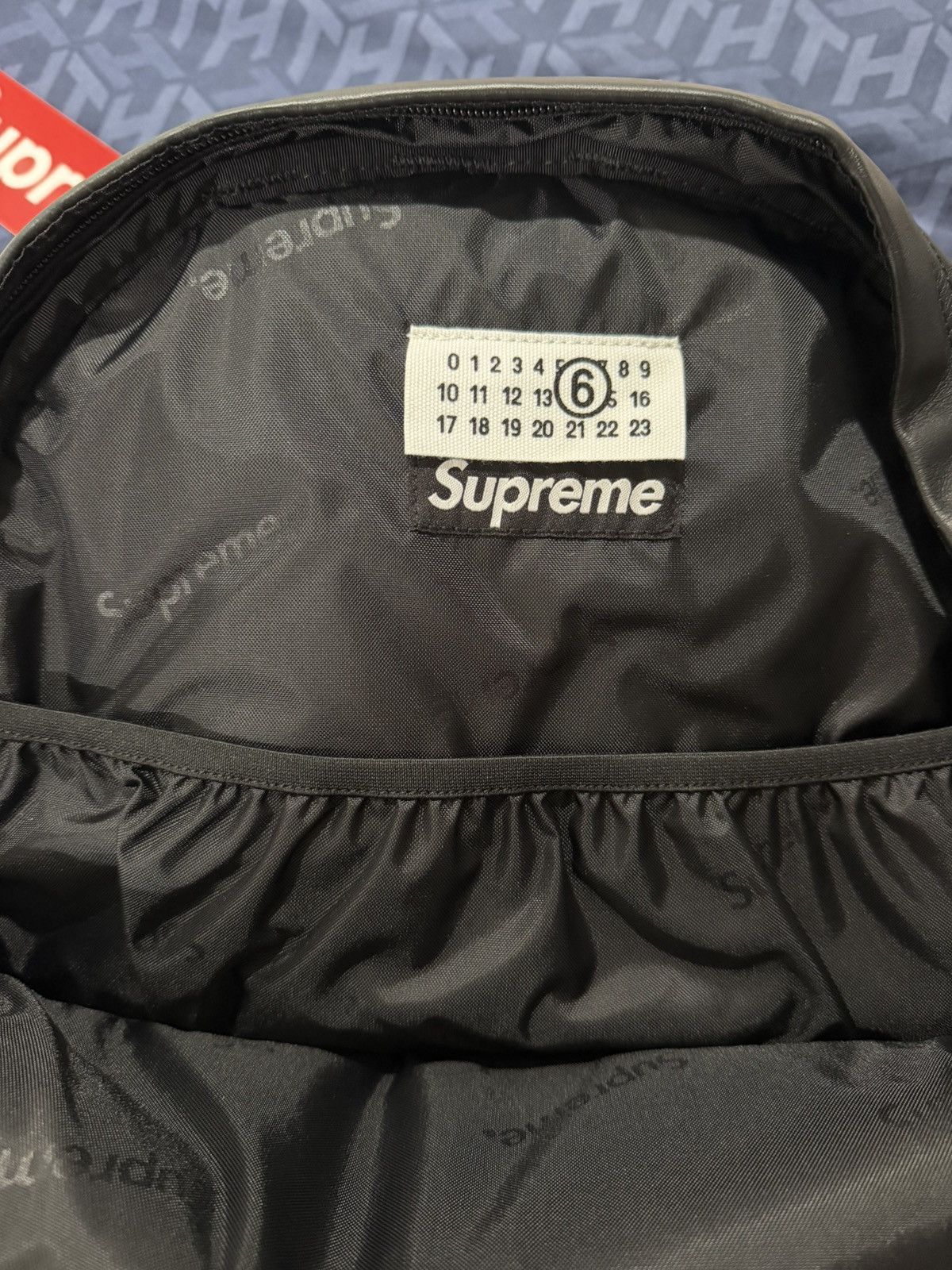 Maison Margiela × Supreme Supreme MM6 Eagle Leather Backpack Size 40 - 6 Thumbnail