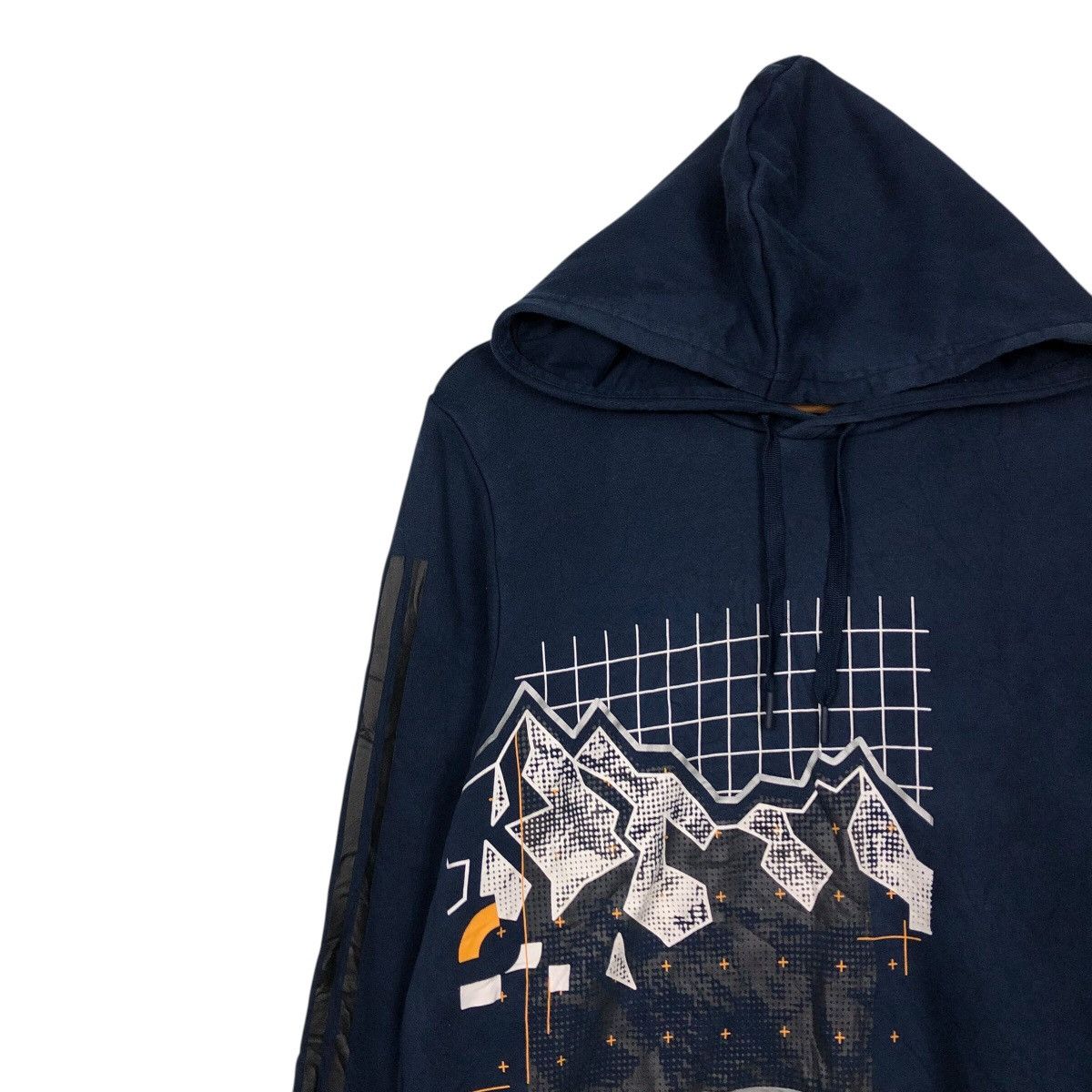 Adidas 📌Adidas Hoodie Pull Over Rare Big Logo Over Design Size US L / EU 52-54 / 3 - 8 Thumbnail