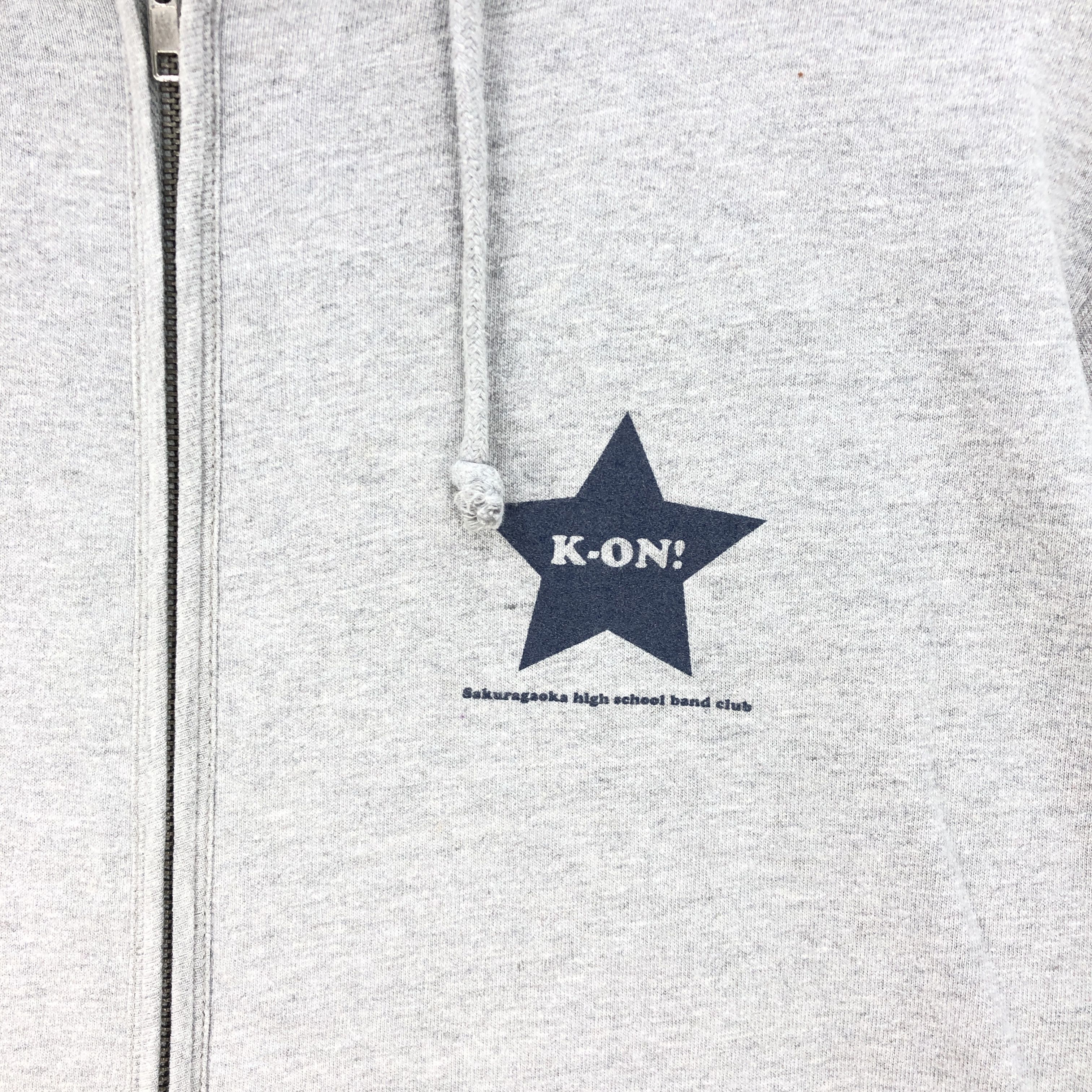 Anime × Japanese Brand × Vintage Vintage 90s Mio Akiyama Hoodie Sweater Zipper Sweatshirt Size US M / EU 48-50 / 2 - 6 Thumbnail