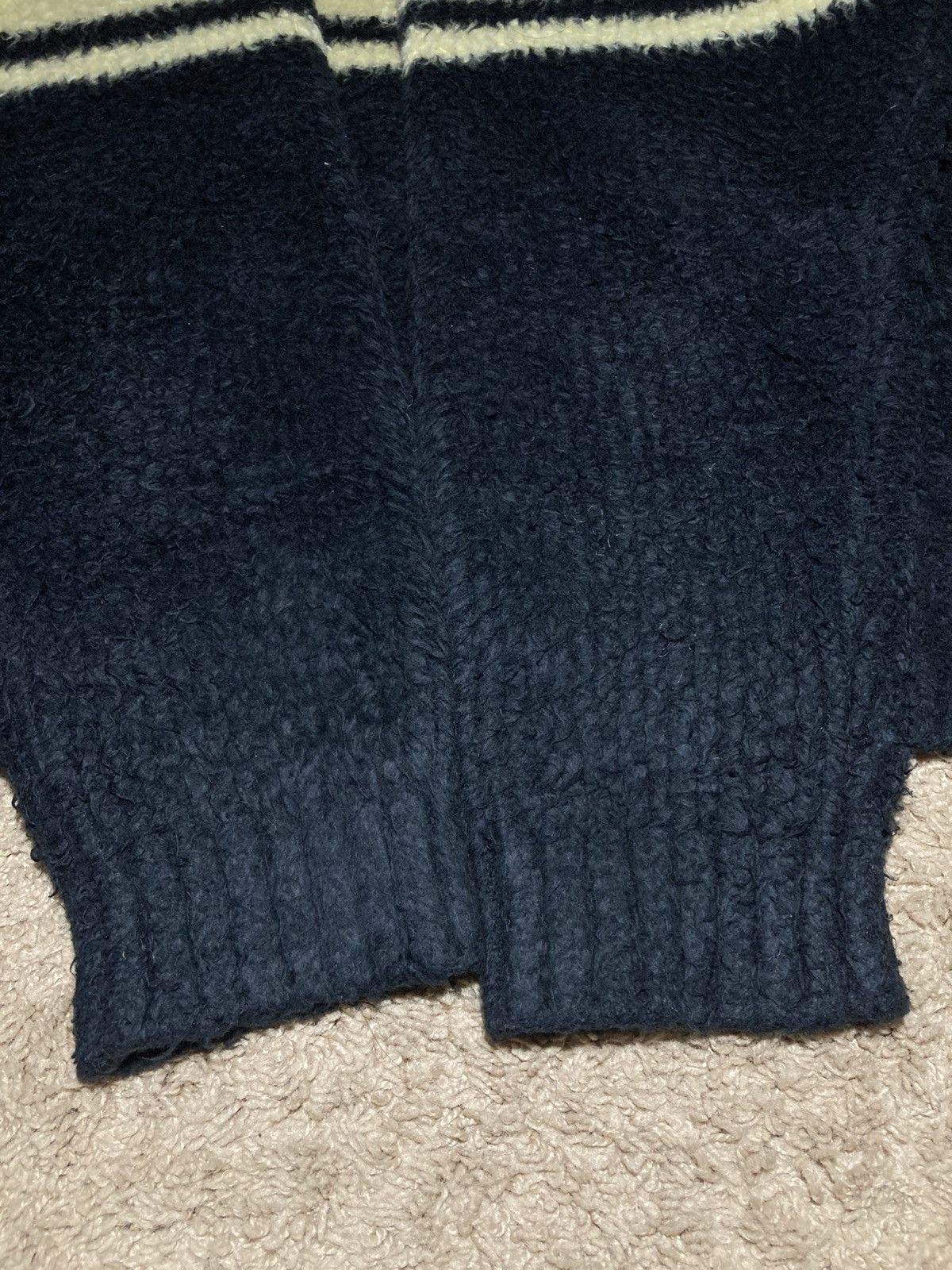 Celine AW21 Celine Striped Oversized Boxy Sweater 2021 Teen Knight Size US M / EU 48-50 / 2 - 6 Thumbnail