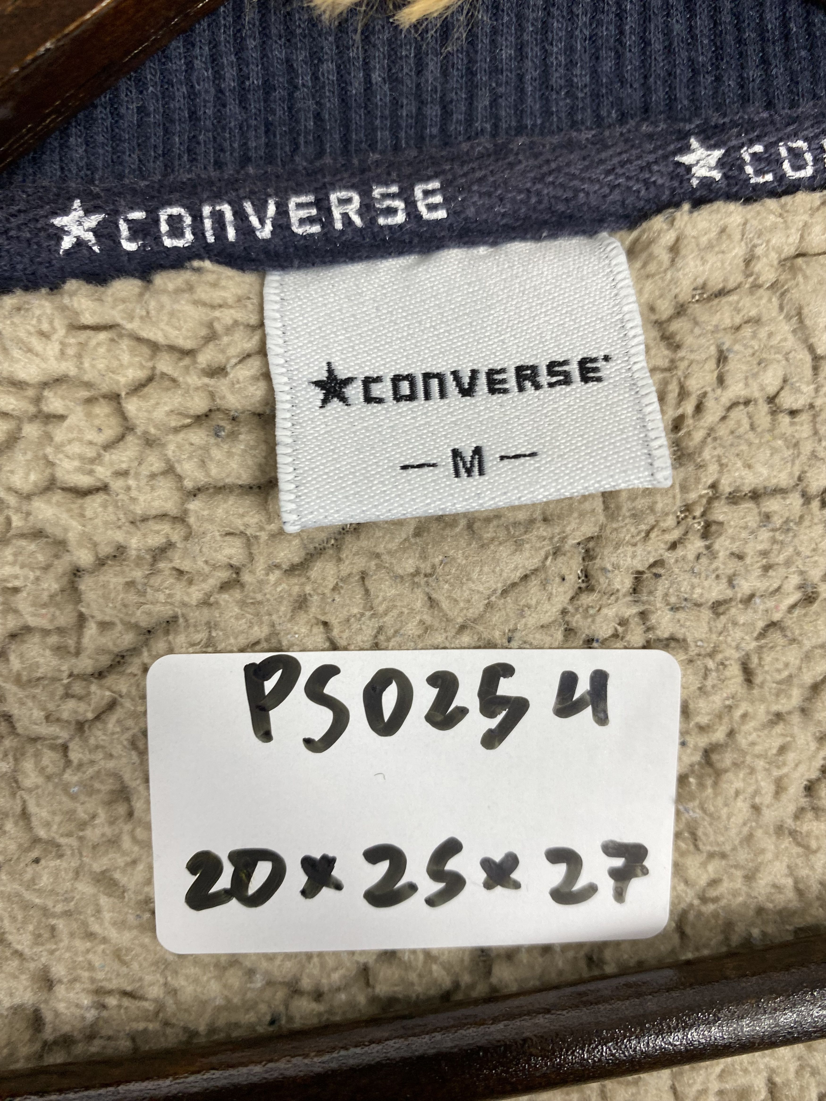 Converse × Vintage Vintage Converse Fleece Lining Sweatshirts PS0254 Size US M / EU 48-50 / 2 - 8 Thumbnail