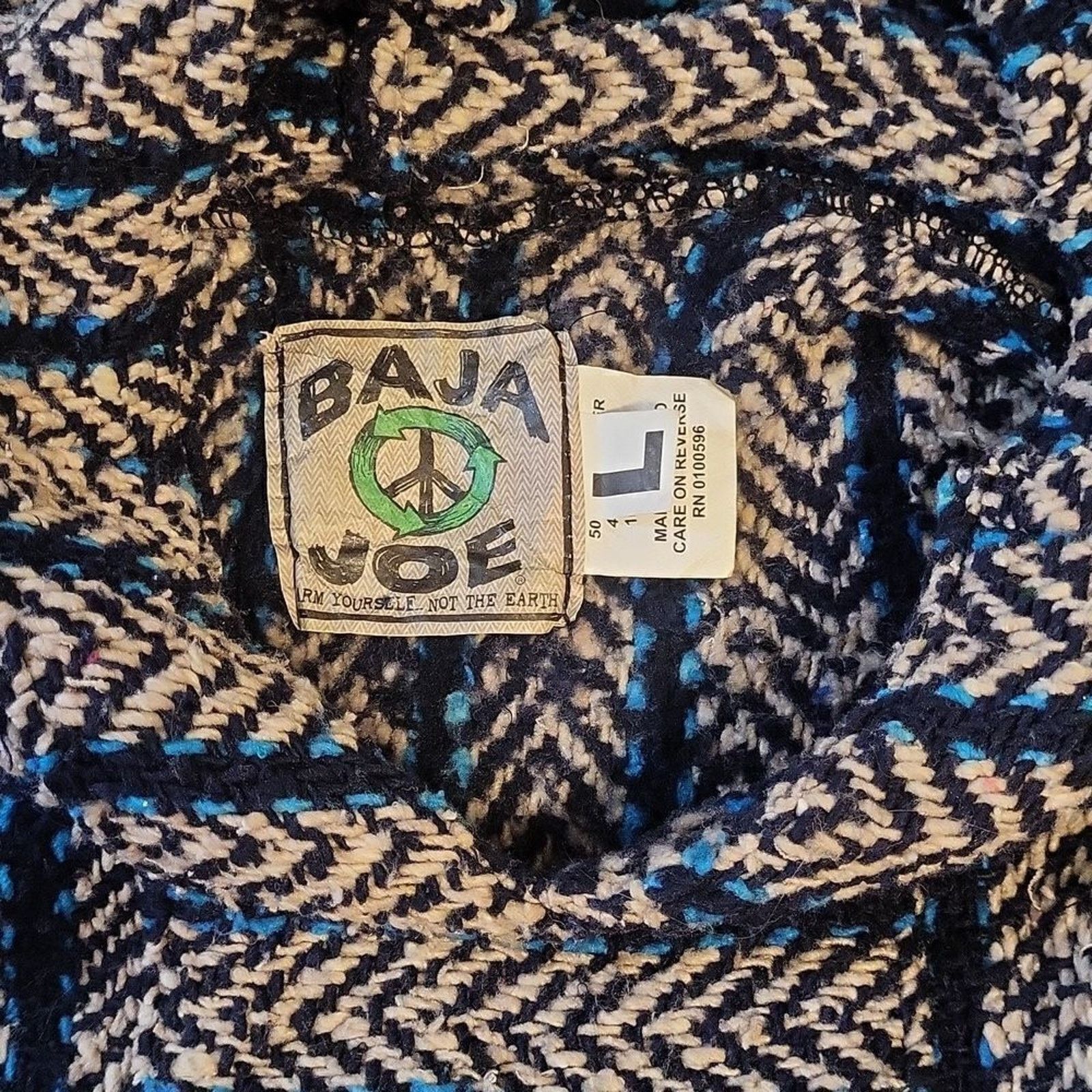 Baja Joe Baja Joe Drug Rug Hoodie Surfer Pullover Size L Size L / US 10 / IT 46 - 4 Thumbnail