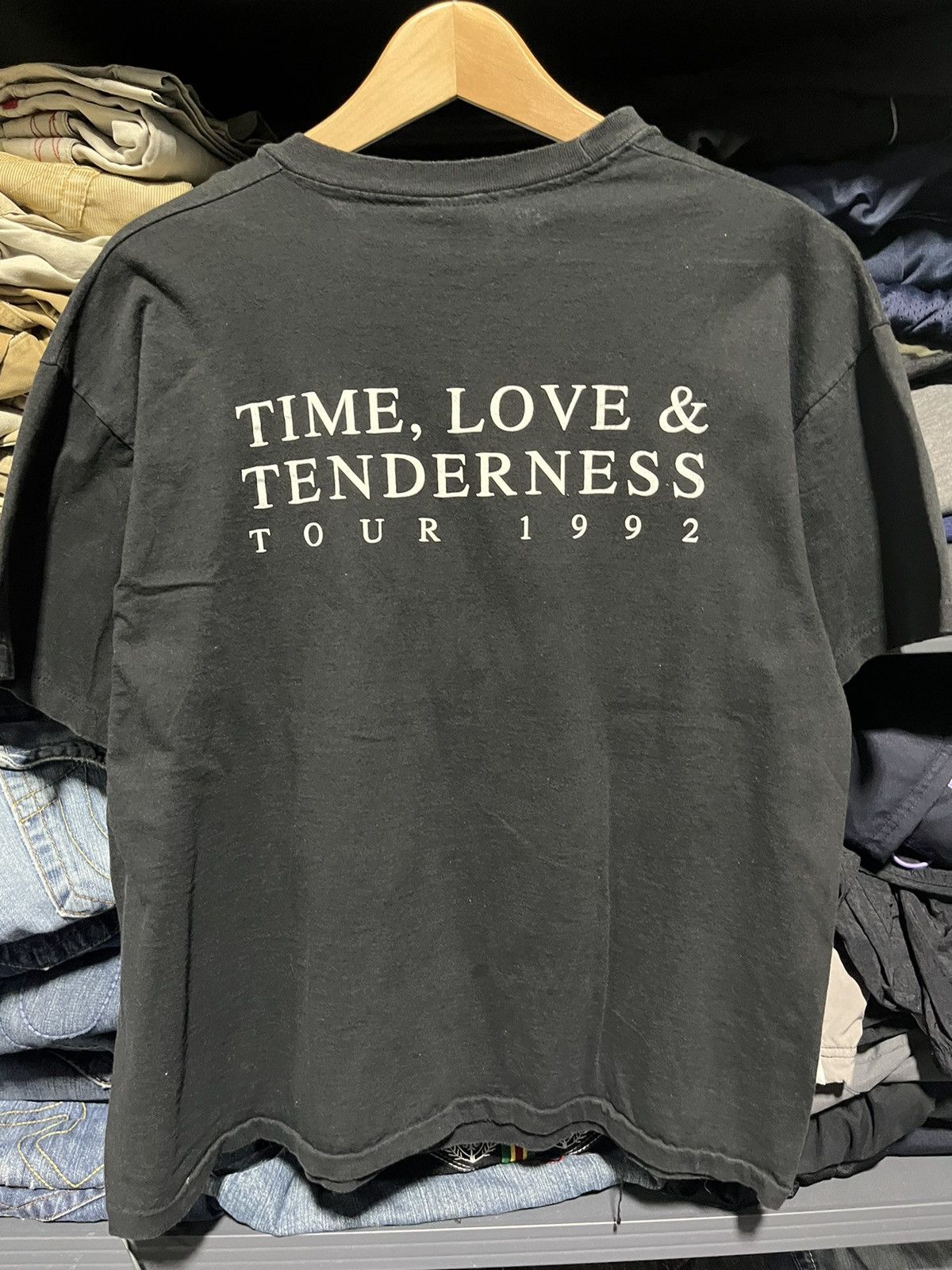 Band Tees × Vintage Vintage Michael Bolton 1991 Time Love & Tenderness Tour Tee Size US M / EU 48-50 / 2 - 6 Thumbnail