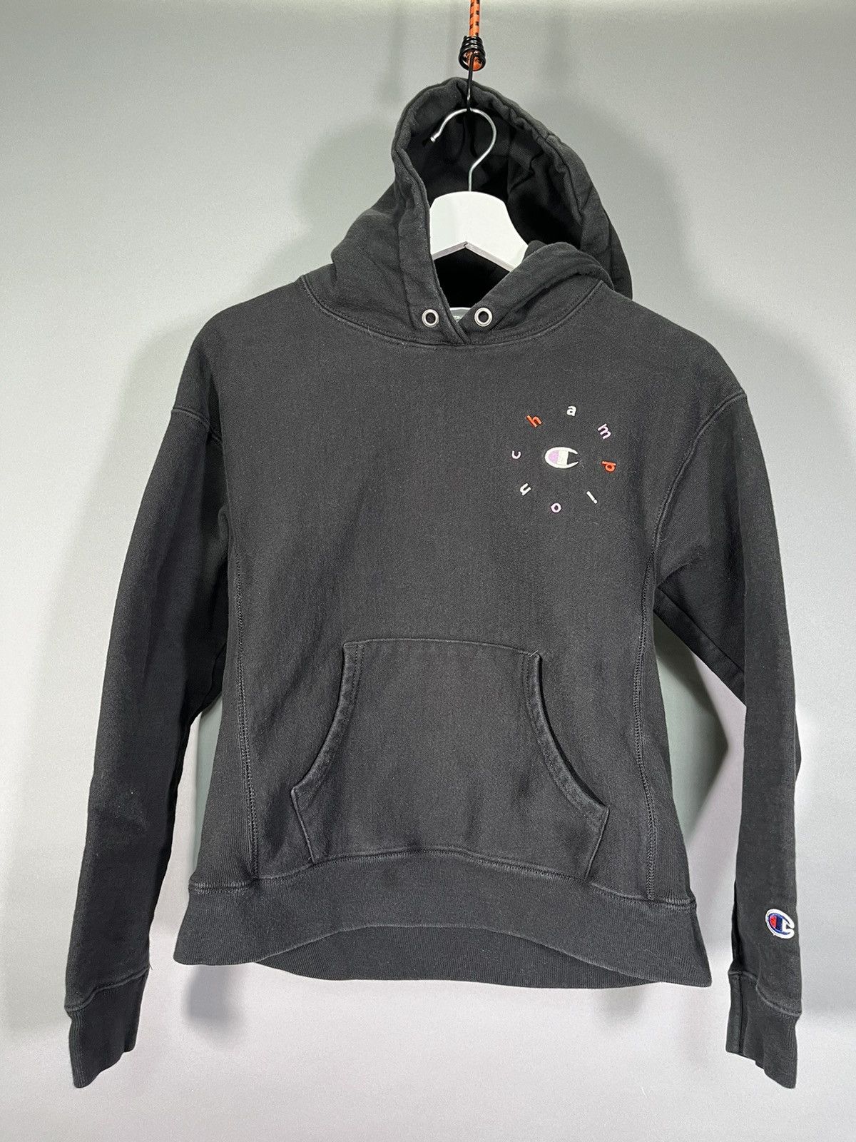 Champion Black Champion Reverse Weave Hoodie Size US S / EU 44-46 / 1 - 1 Thumbnail