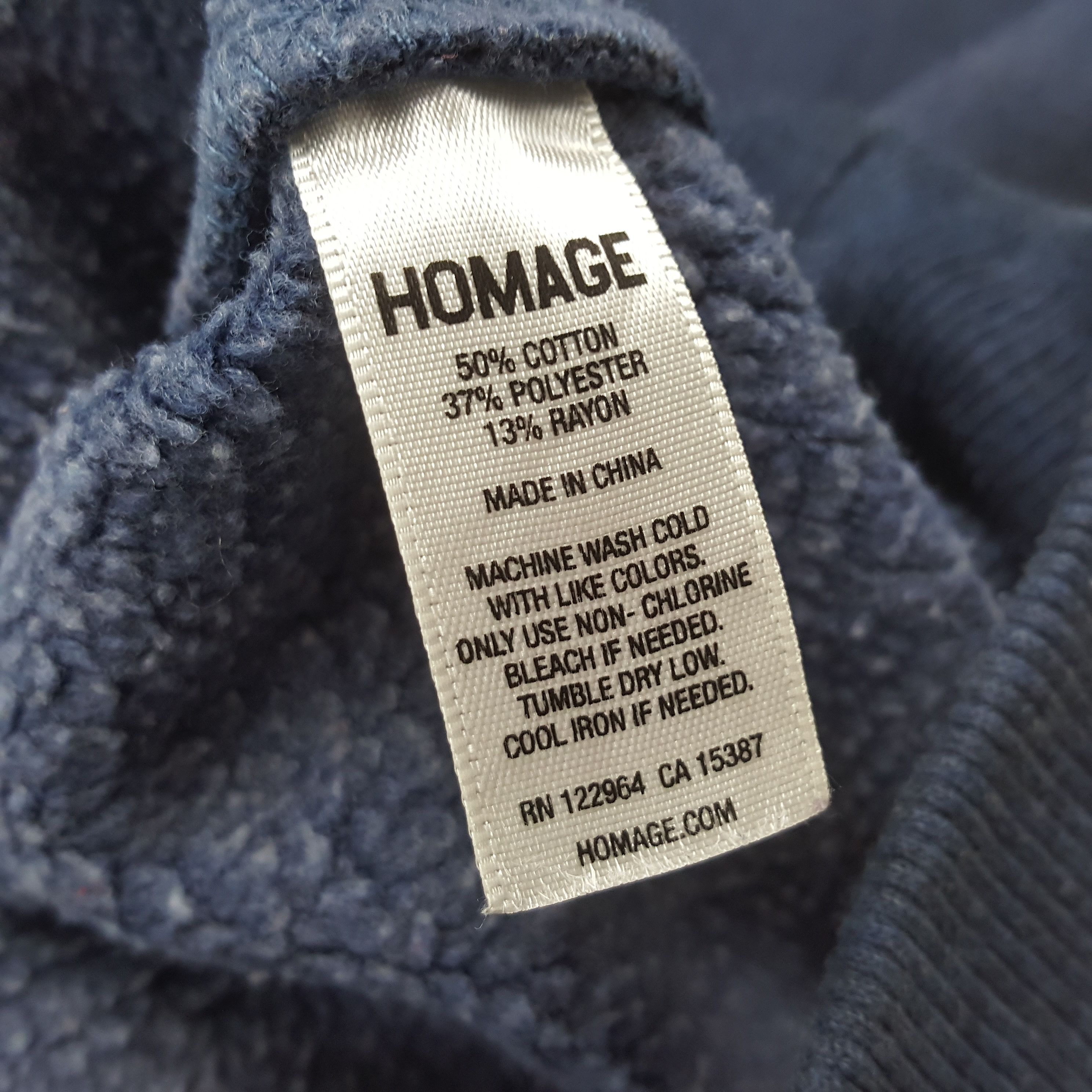 Homage × Vintage Vintage XAVIER HOMAGE Japan Streetwear Sweatshirt C290N5 Size US L / EU 52-54 / 3 - 7 Thumbnail