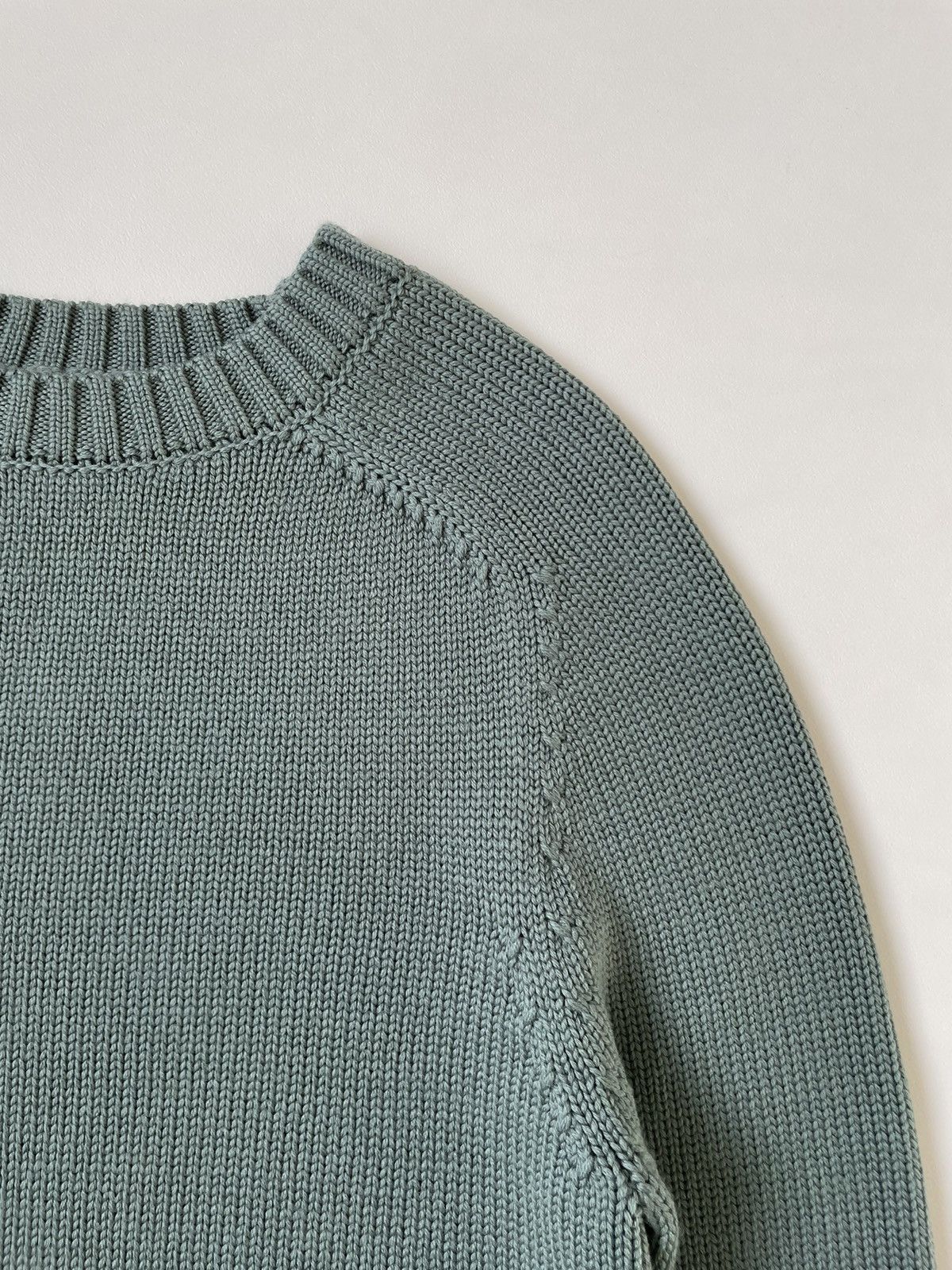 Craig Green Sample Sea Foam Green Wool Sweater Size US M / EU 48-50 / 2 - 6 Thumbnail