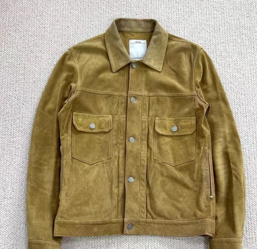 Visvim Visvim101 Suede JKT-2504 Size US S / EU 44-46 / 1 - 1 Thumbnail