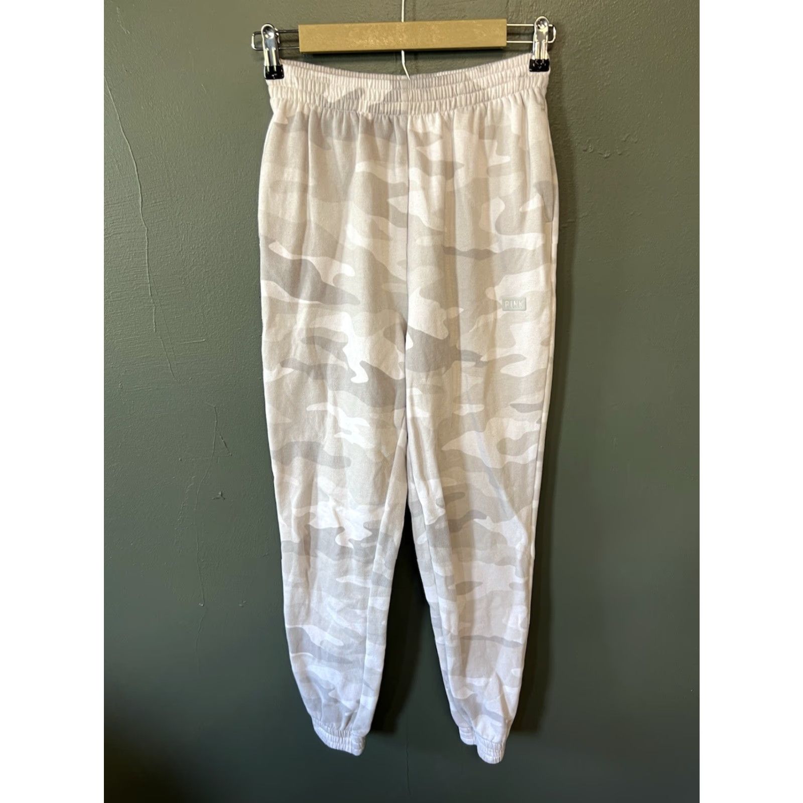 Pinko Pink Sweatpants Womens Jogger White Camo Size S Small Activewear Pants Size 28" / US 6 / IT 42 - 2 Thumbnail