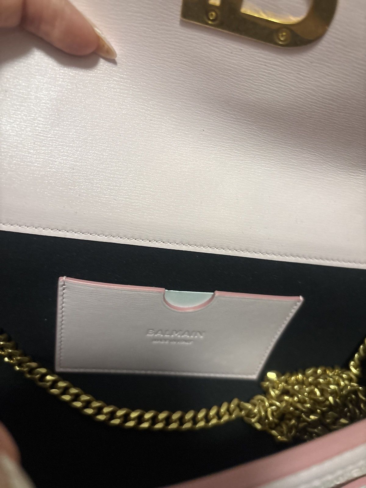 Balmain BALMAIN B-Buzz 23 Clutch Bag Size ONE SIZE - 4 Thumbnail
