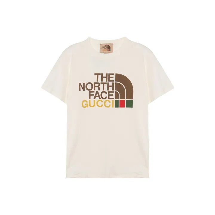 Gucci Gucci x The North Face Logo Print T-Shirt-2507 Size M / US 6-8 / IT 42-44 - 7 Thumbnail